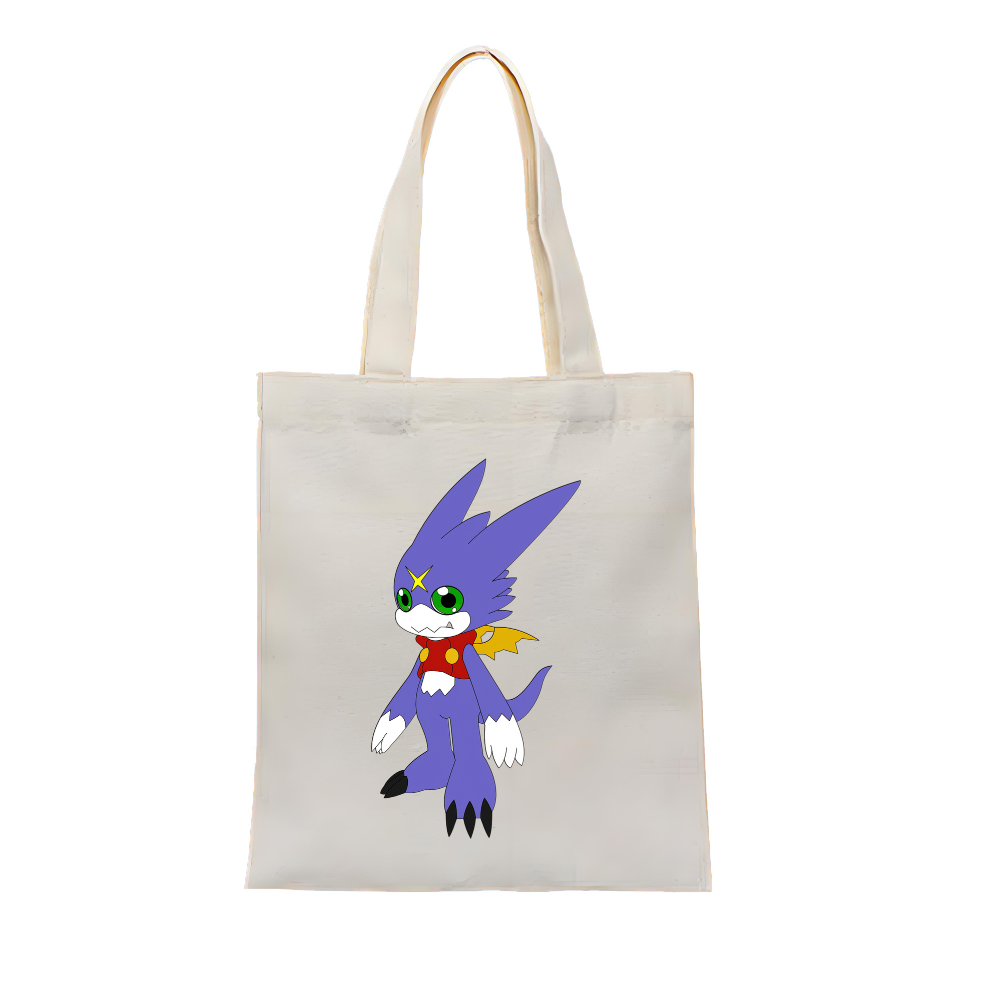 （画像用） Digimon デジタルモンスター/デジモン 縦型キャンバス生地手提げバッグ　トートバッグ