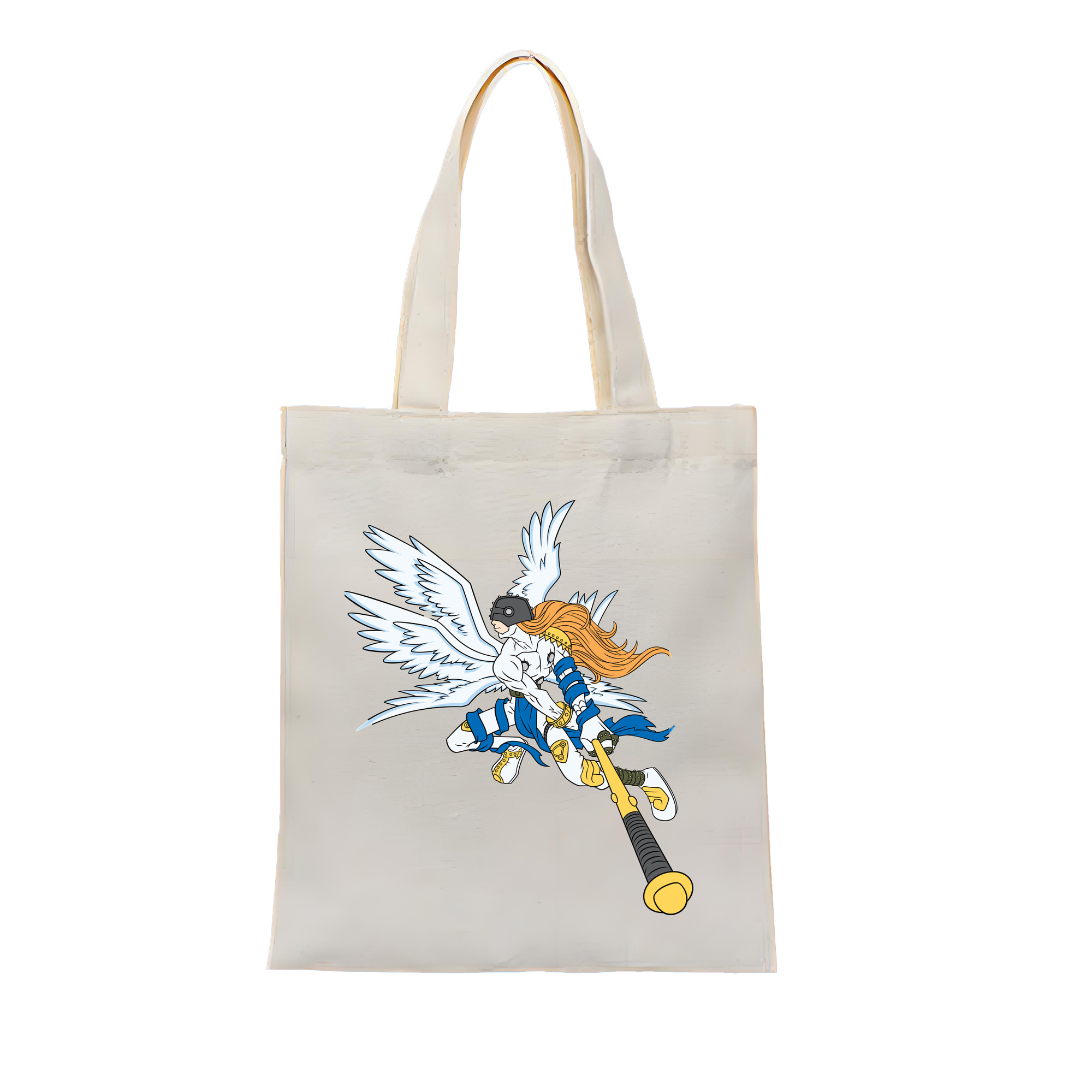 （画像用） Digimon デジタルモンスター/デジモン 縦型キャンバス生地手提げバッグ　トートバッグ