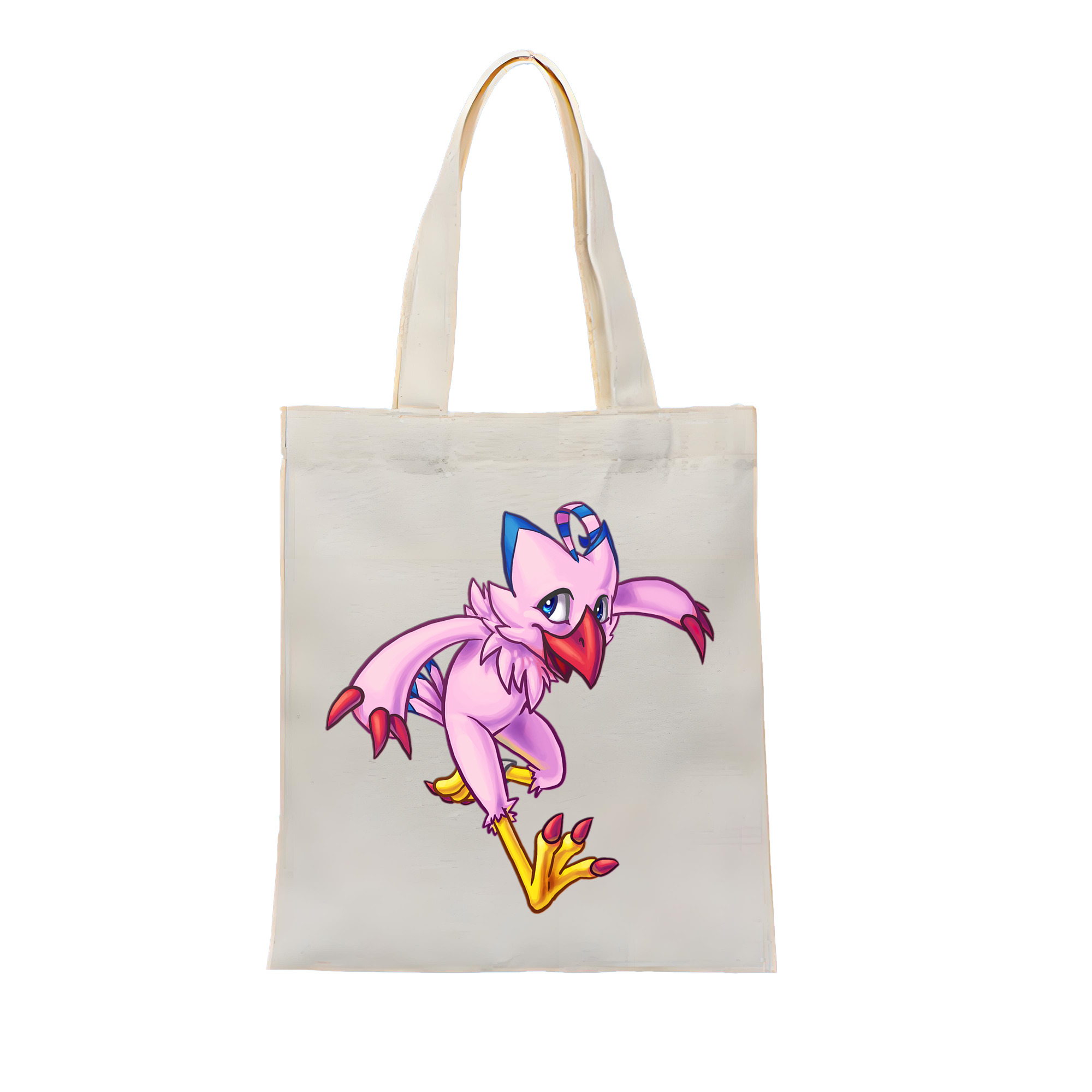 （画像用） Digimon デジタルモンスター/デジモン 縦型キャンバス生地手提げバッグ　トートバッグ