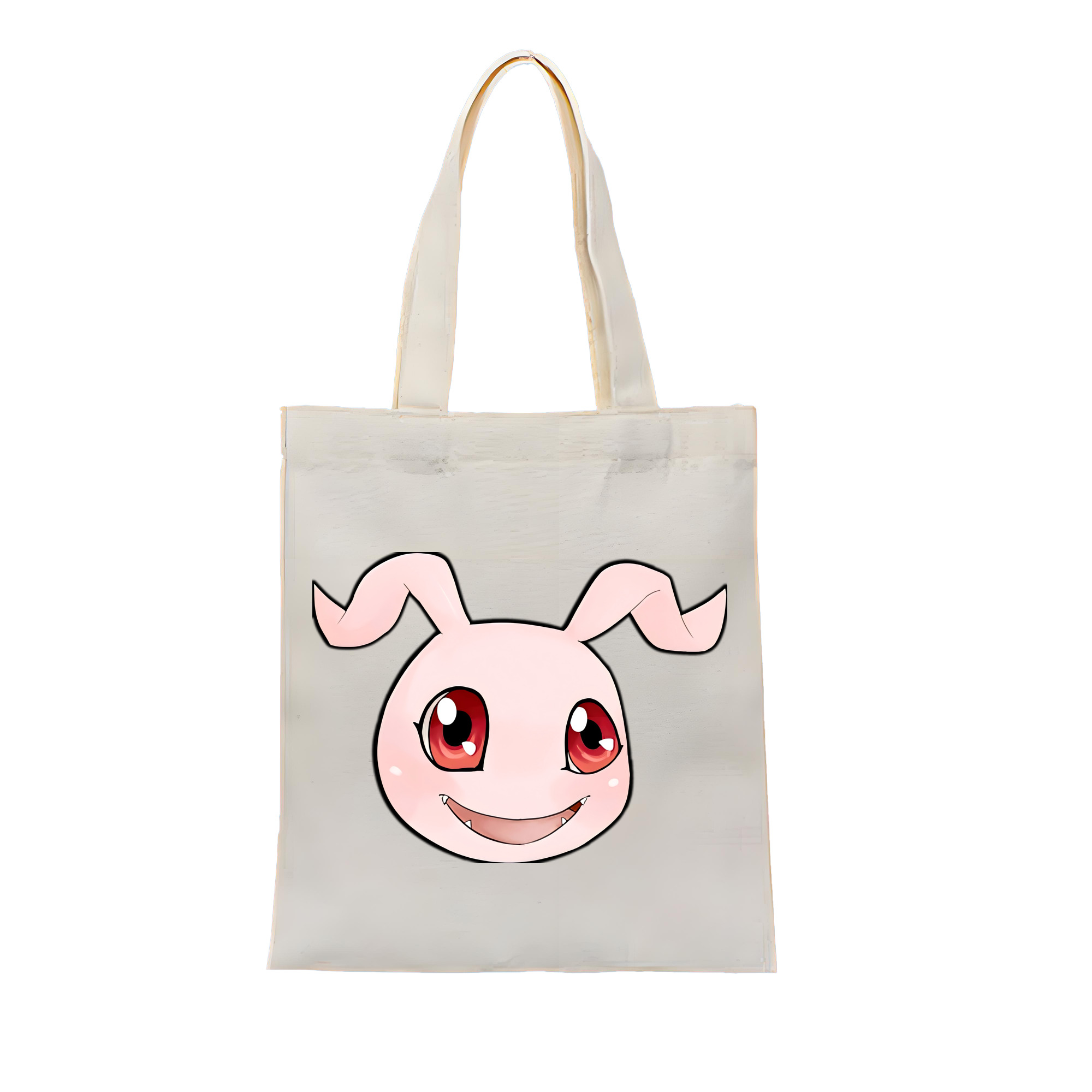 （画像用） Digimon デジタルモンスター/デジモン 縦型キャンバス生地手提げバッグ　トートバッグ