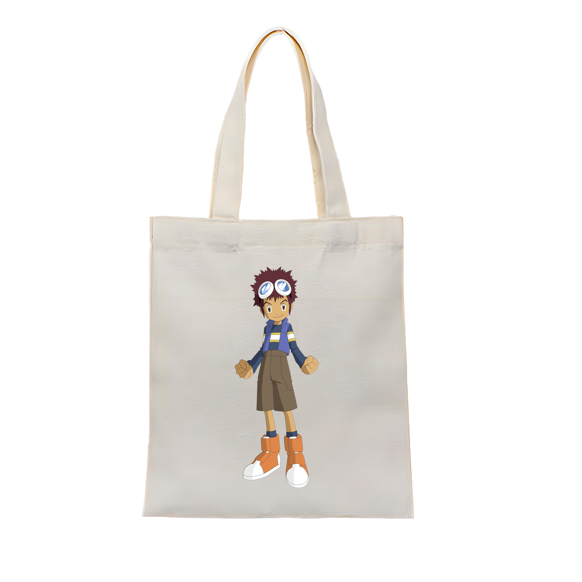 （画像用） Digimon デジタルモンスター/デジモン 縦型キャンバス生地手提げバッグ　トートバッグ