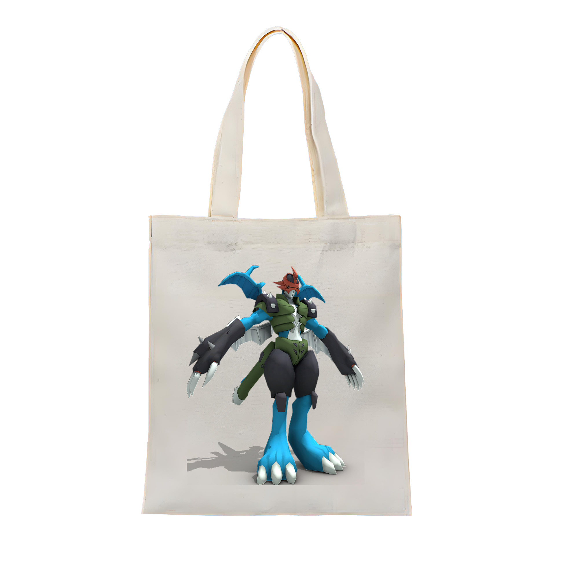 （画像用） Digimon デジタルモンスター/デジモン 縦型キャンバス生地手提げバッグ　トートバッグ