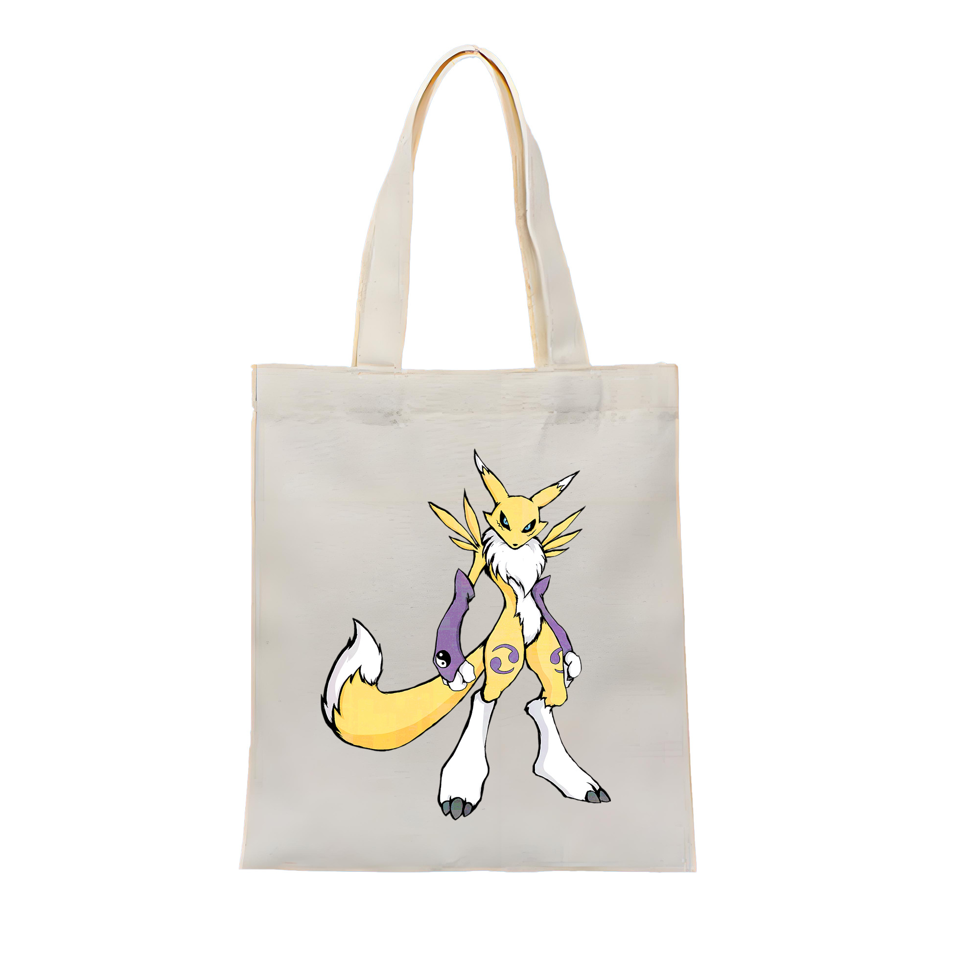 （画像用） Digimon デジタルモンスター/デジモン 縦型キャンバス生地手提げバッグ　トートバッグ
