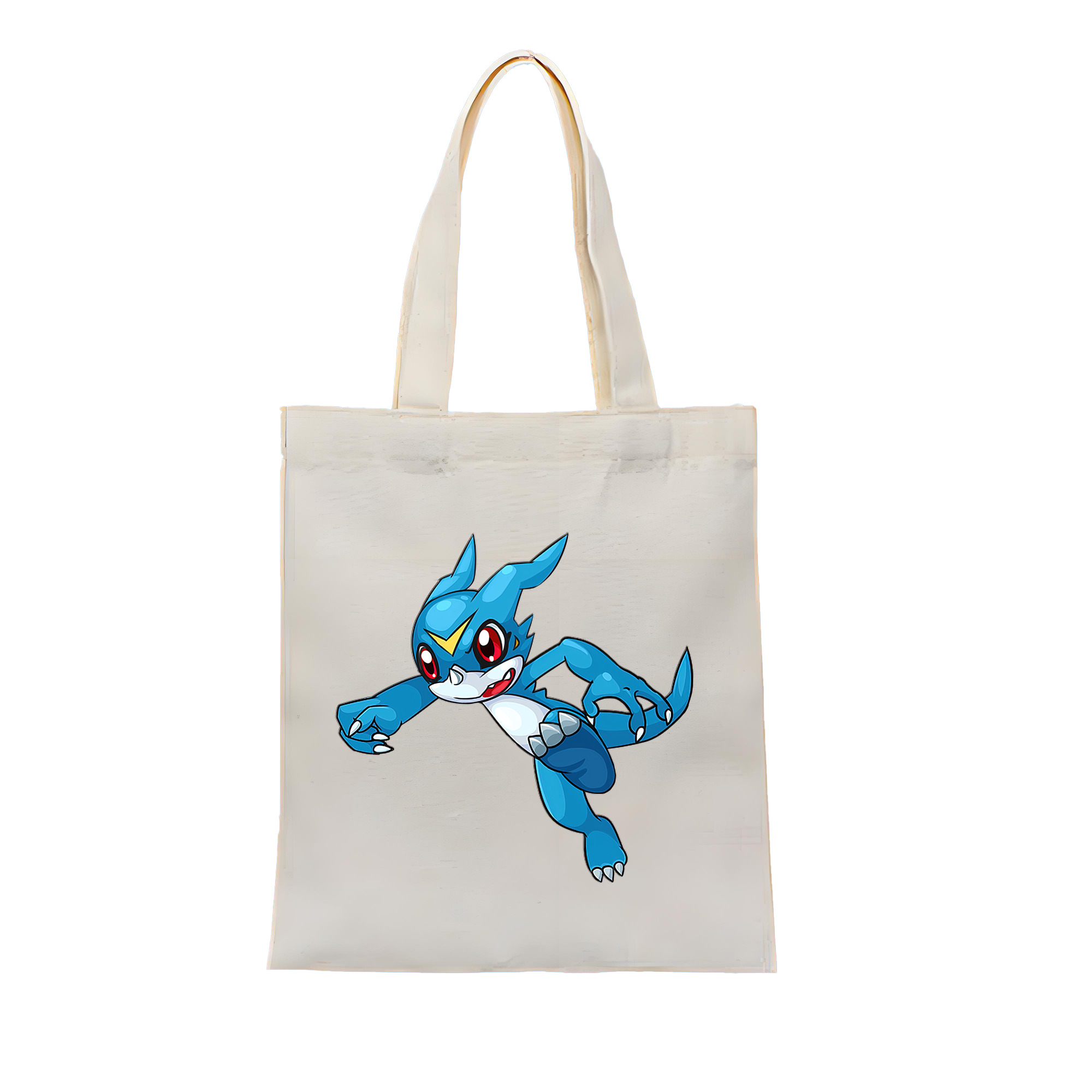 （画像用） Digimon デジタルモンスター/デジモン 縦型キャンバス生地手提げバッグ　トートバッグ