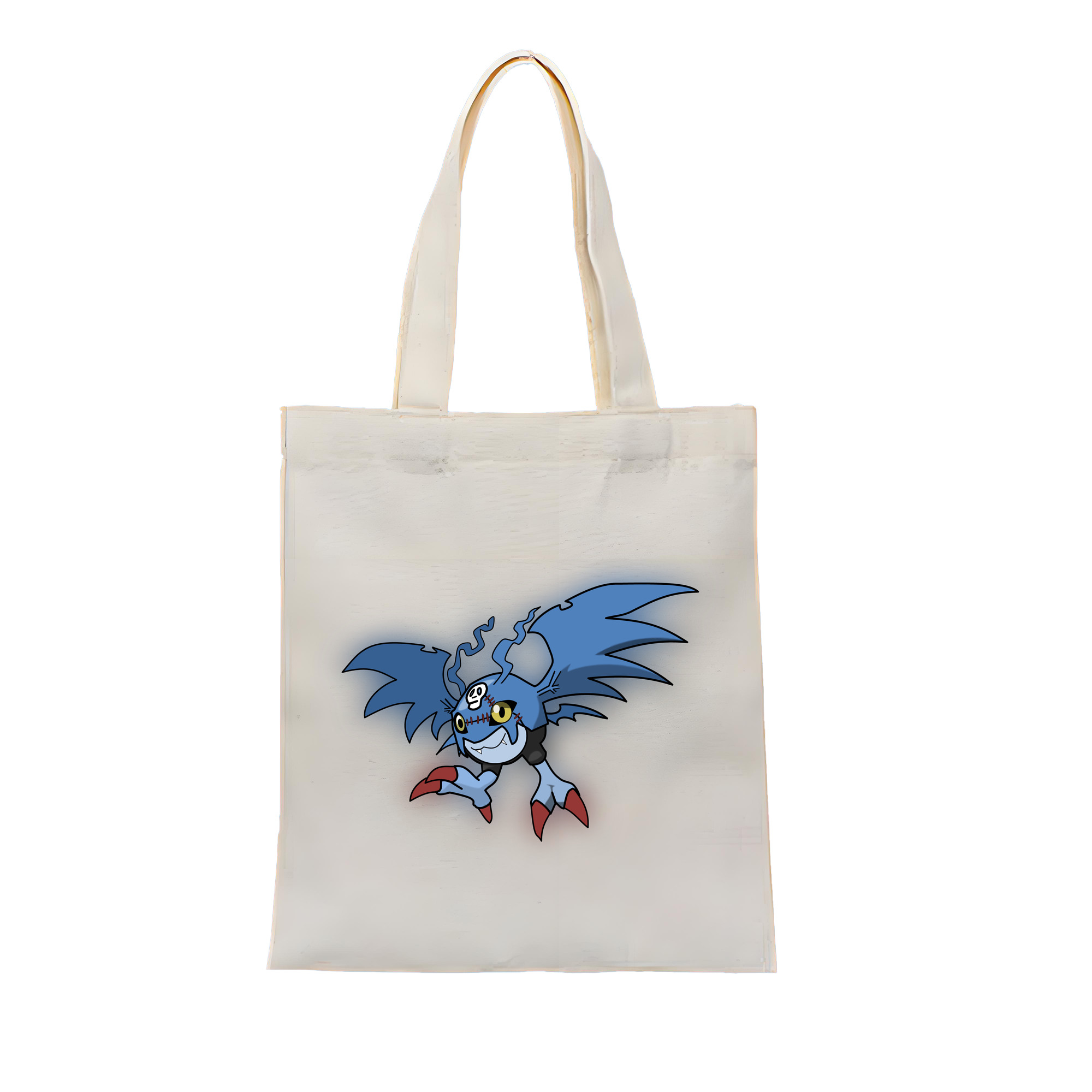 （画像用） Digimon デジタルモンスター/デジモン 縦型キャンバス生地手提げバッグ　トートバッグ
