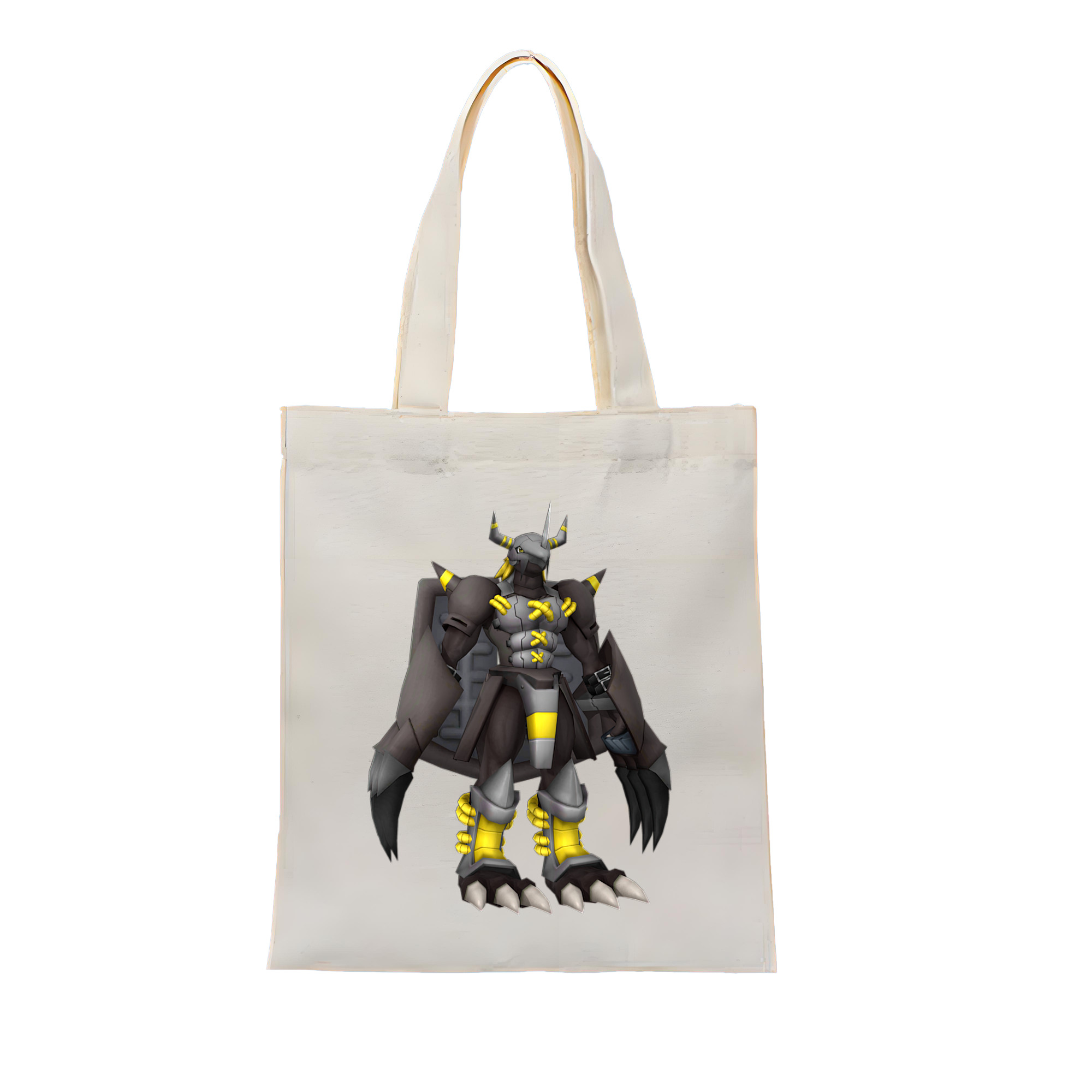 （画像用） Digimon デジタルモンスター/デジモン 縦型キャンバス生地手提げバッグ　トートバッグ