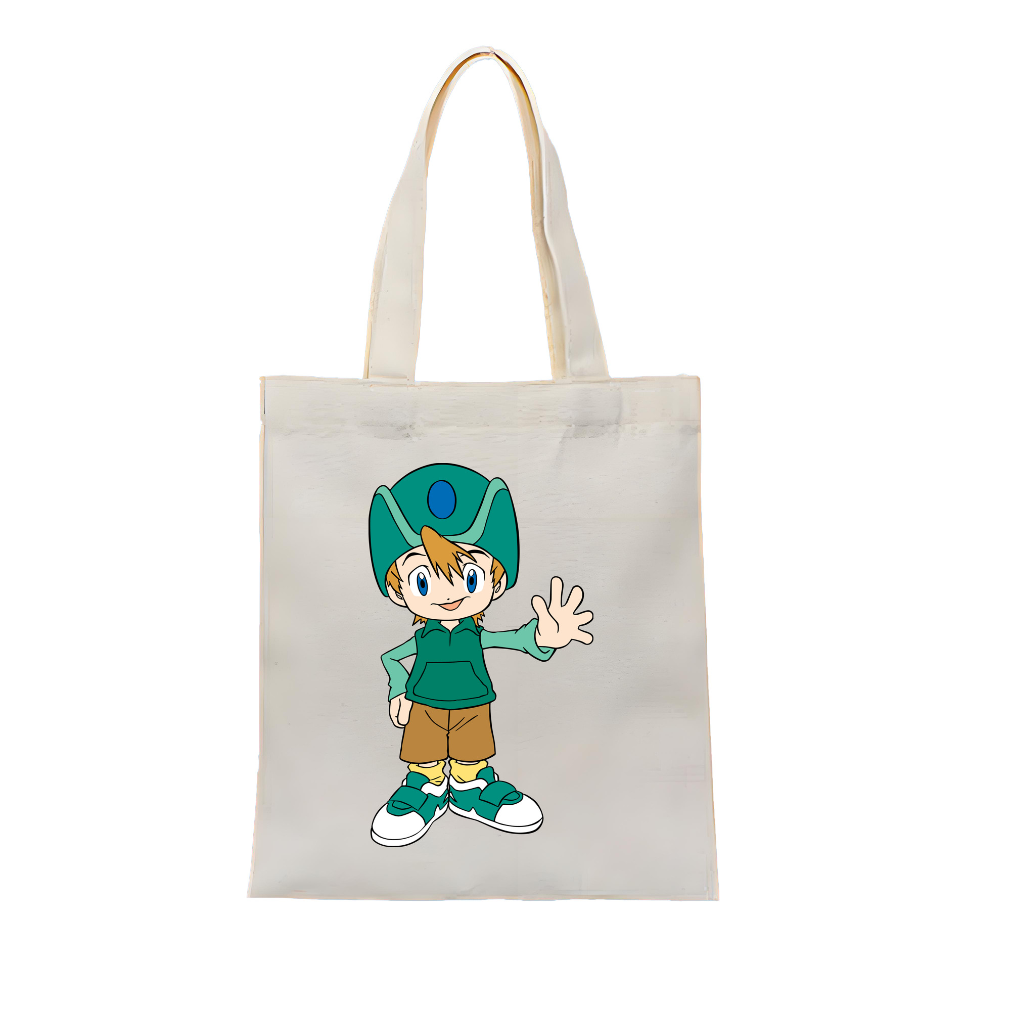 （画像用） Digimon デジタルモンスター/デジモン 縦型キャンバス生地手提げバッグ　トートバッグ