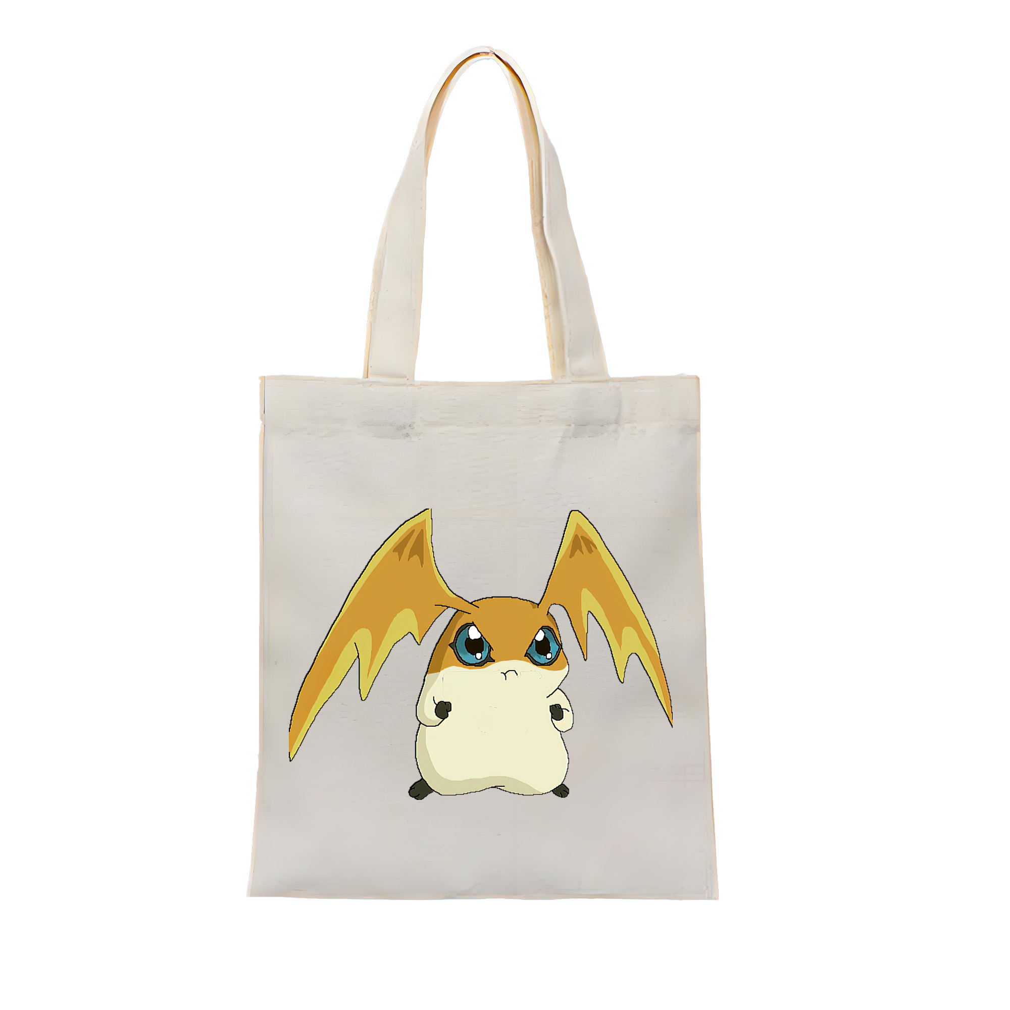 （画像用） Digimon デジタルモンスター/デジモン 縦型キャンバス生地手提げバッグ　トートバッグ