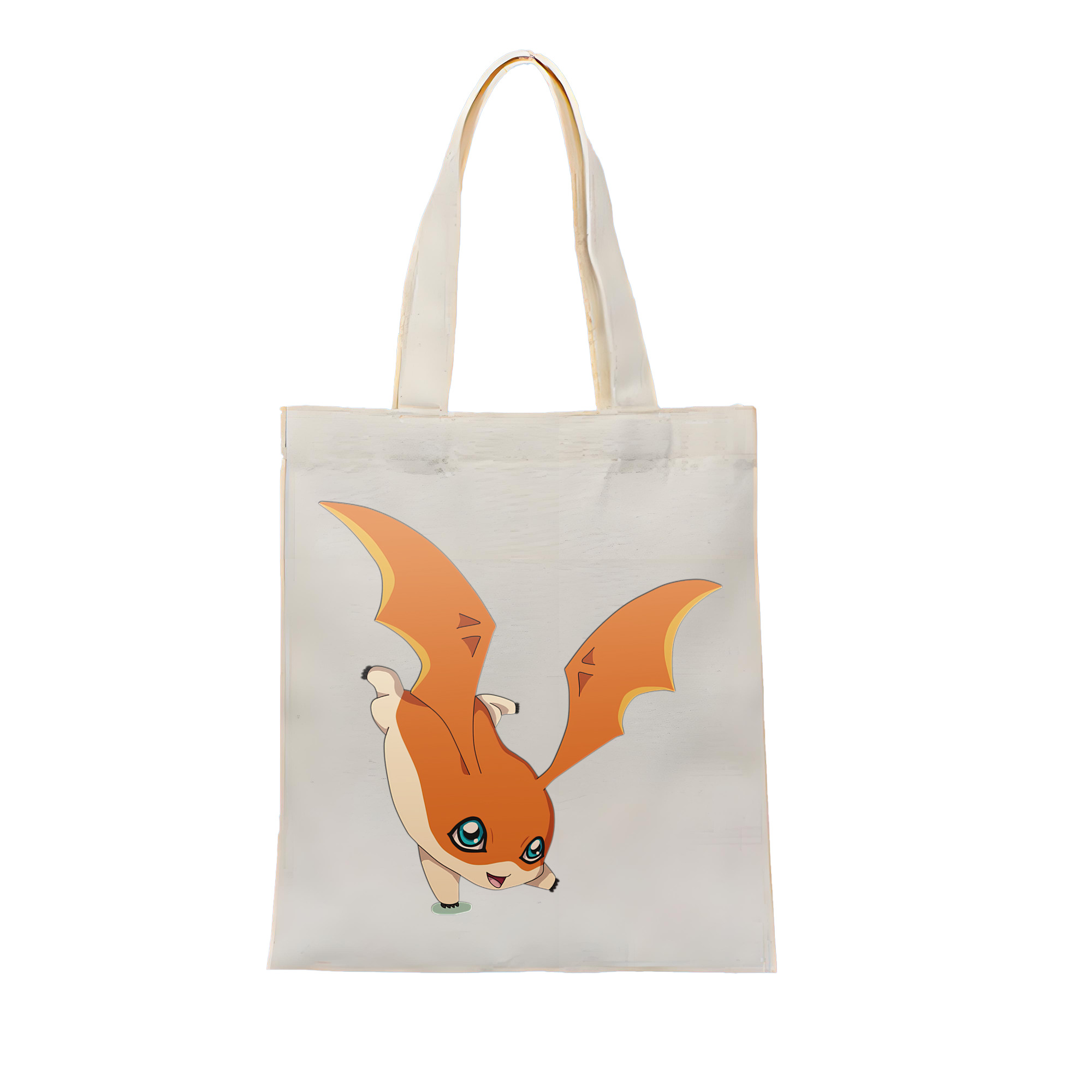 （画像用） Digimon デジタルモンスター/デジモン 縦型キャンバス生地手提げバッグ　トートバッグ