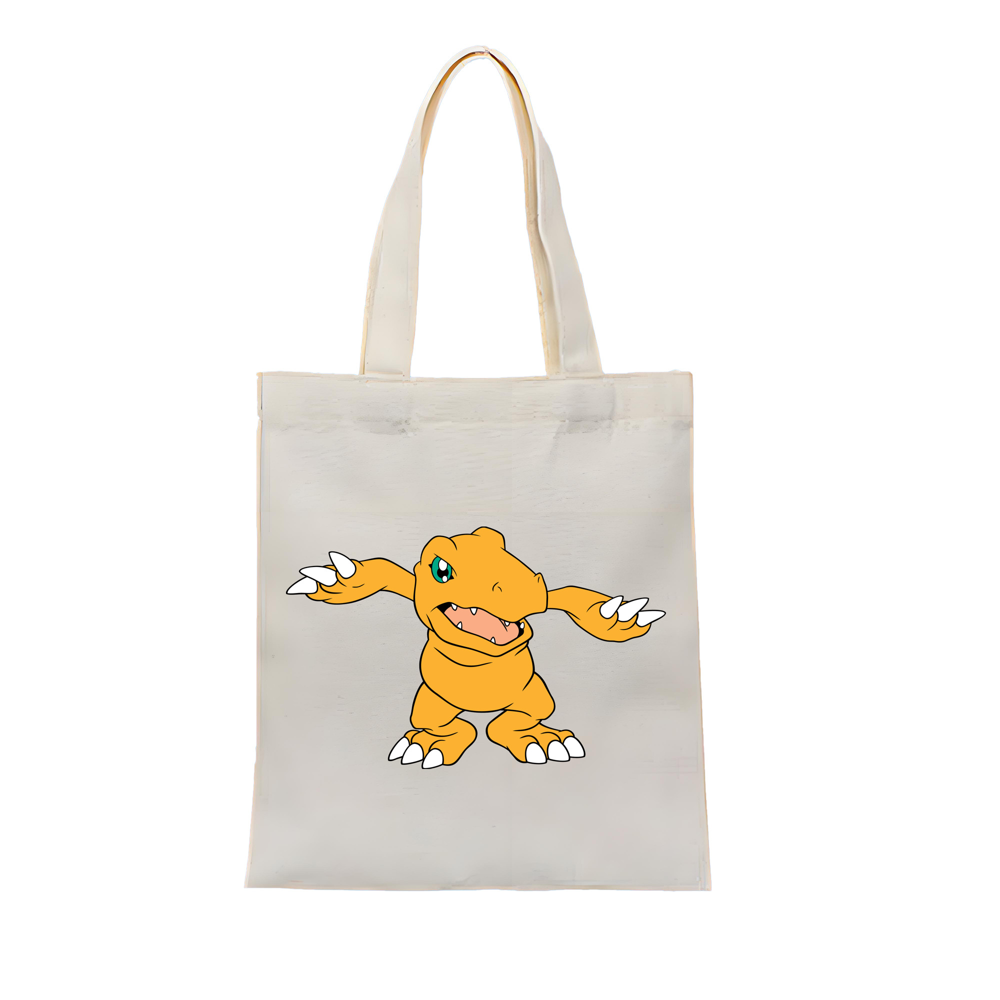 （画像用） Digimon デジタルモンスター/デジモン 縦型キャンバス生地手提げバッグ　トートバッグ