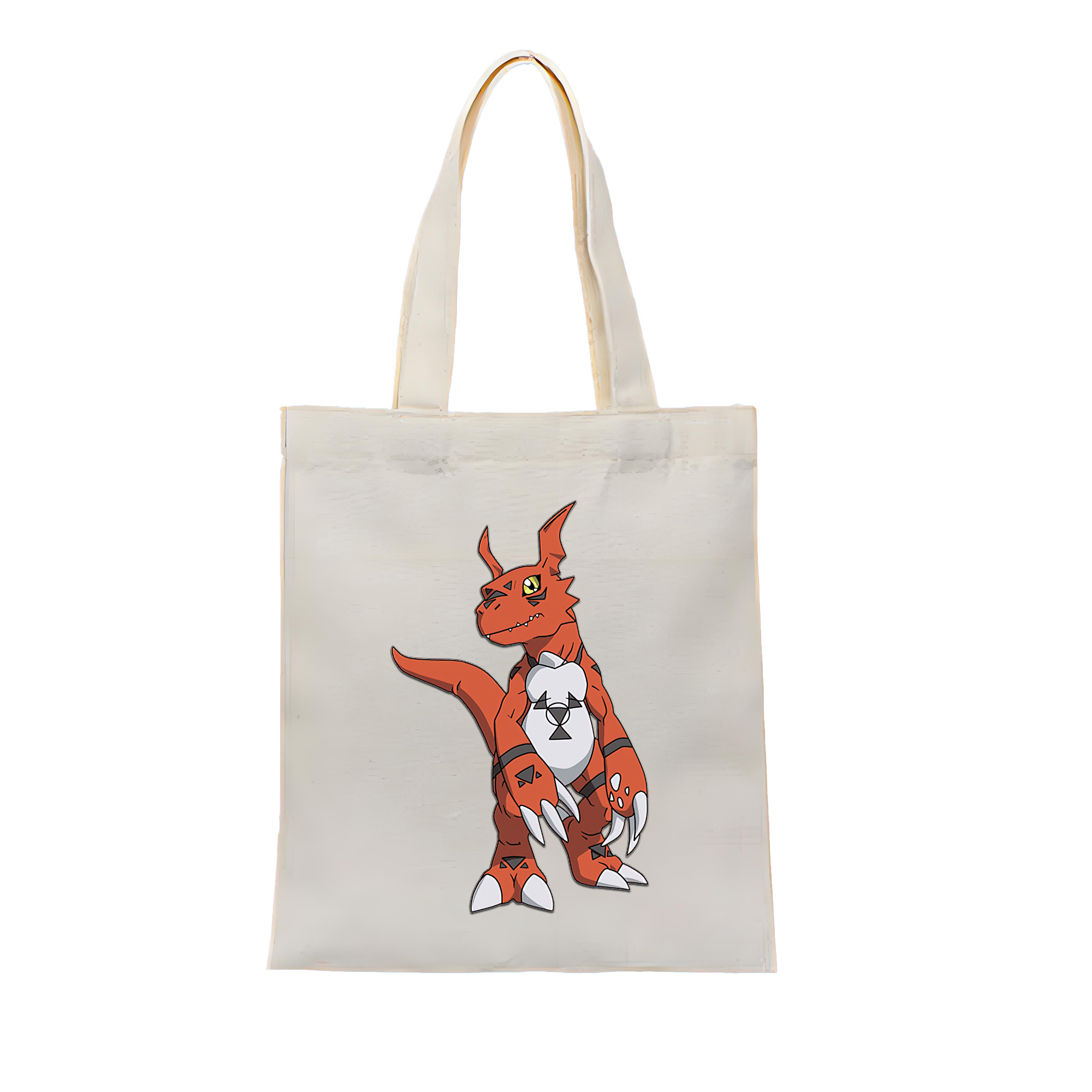 （画像用） Digimon デジタルモンスター/デジモン 縦型キャンバス生地手提げバッグ　トートバッグ