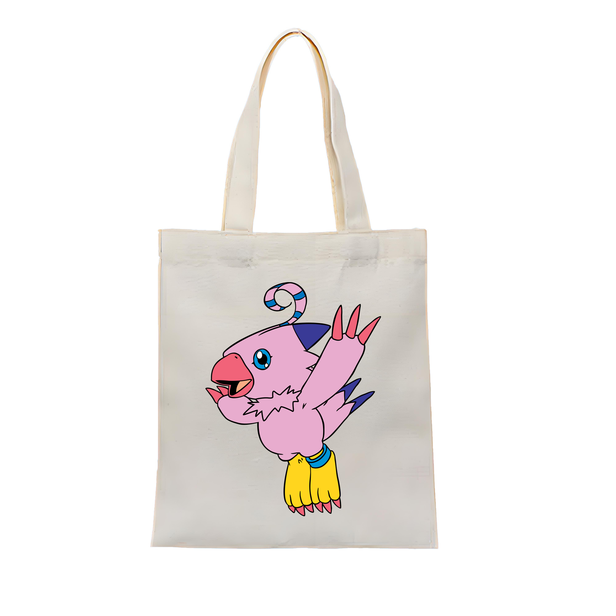 （画像用） Digimon デジタルモンスター/デジモン 縦型キャンバス生地手提げバッグ　トートバッグ