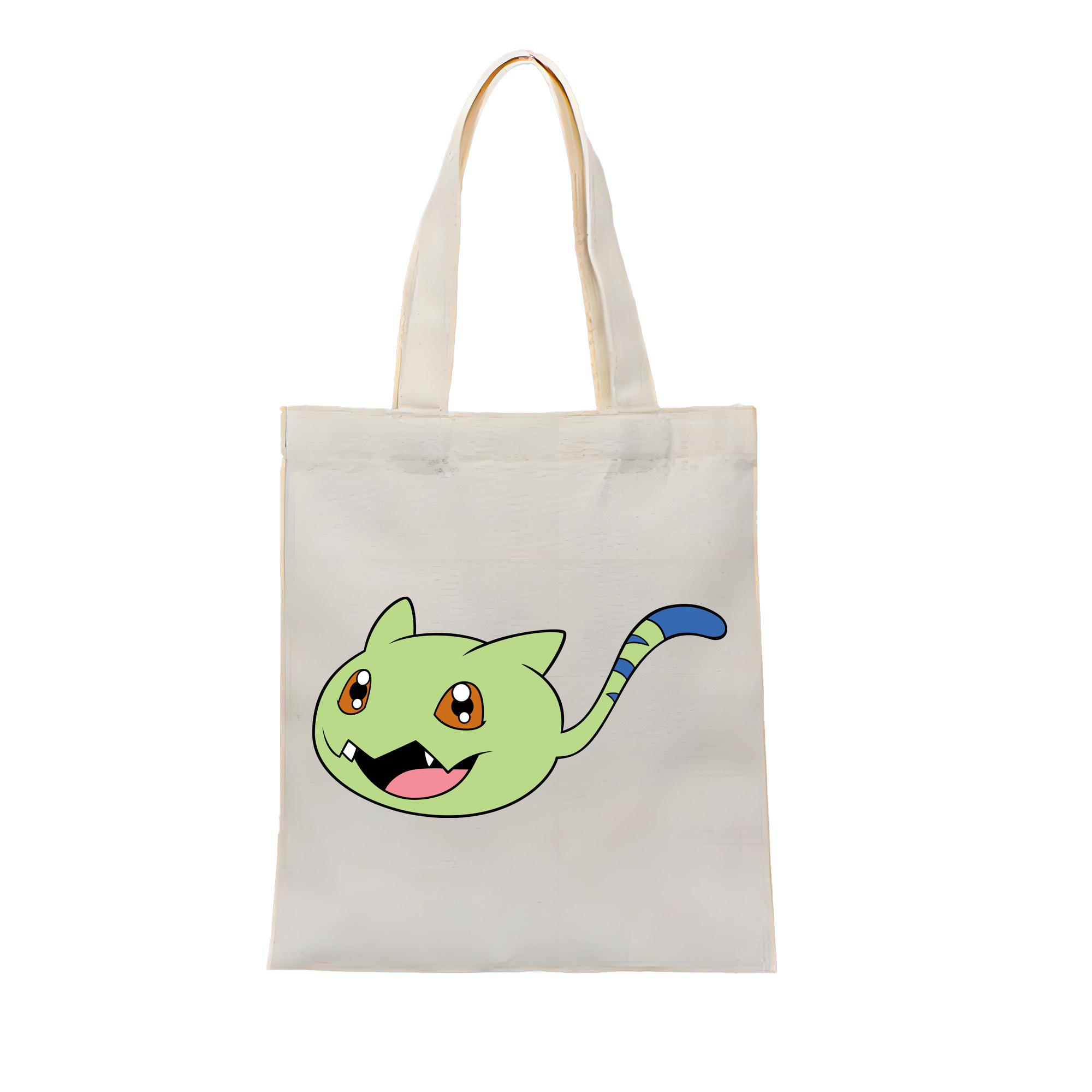 （画像用） Digimon デジタルモンスター/デジモン 縦型キャンバス生地手提げバッグ　トートバッグ