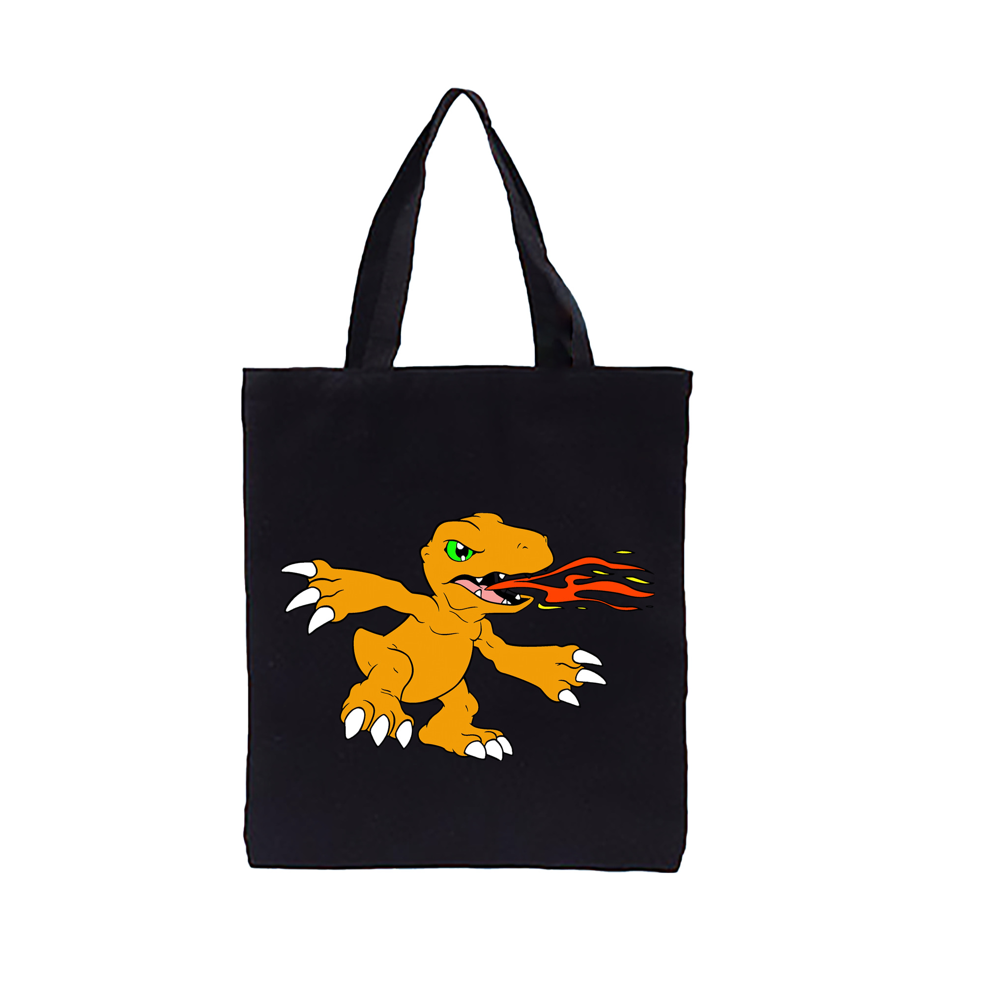 （画像用） Digimon デジタルモンスター/デジモン 縦型キャンバス生地手提げバッグ　トートバッグ