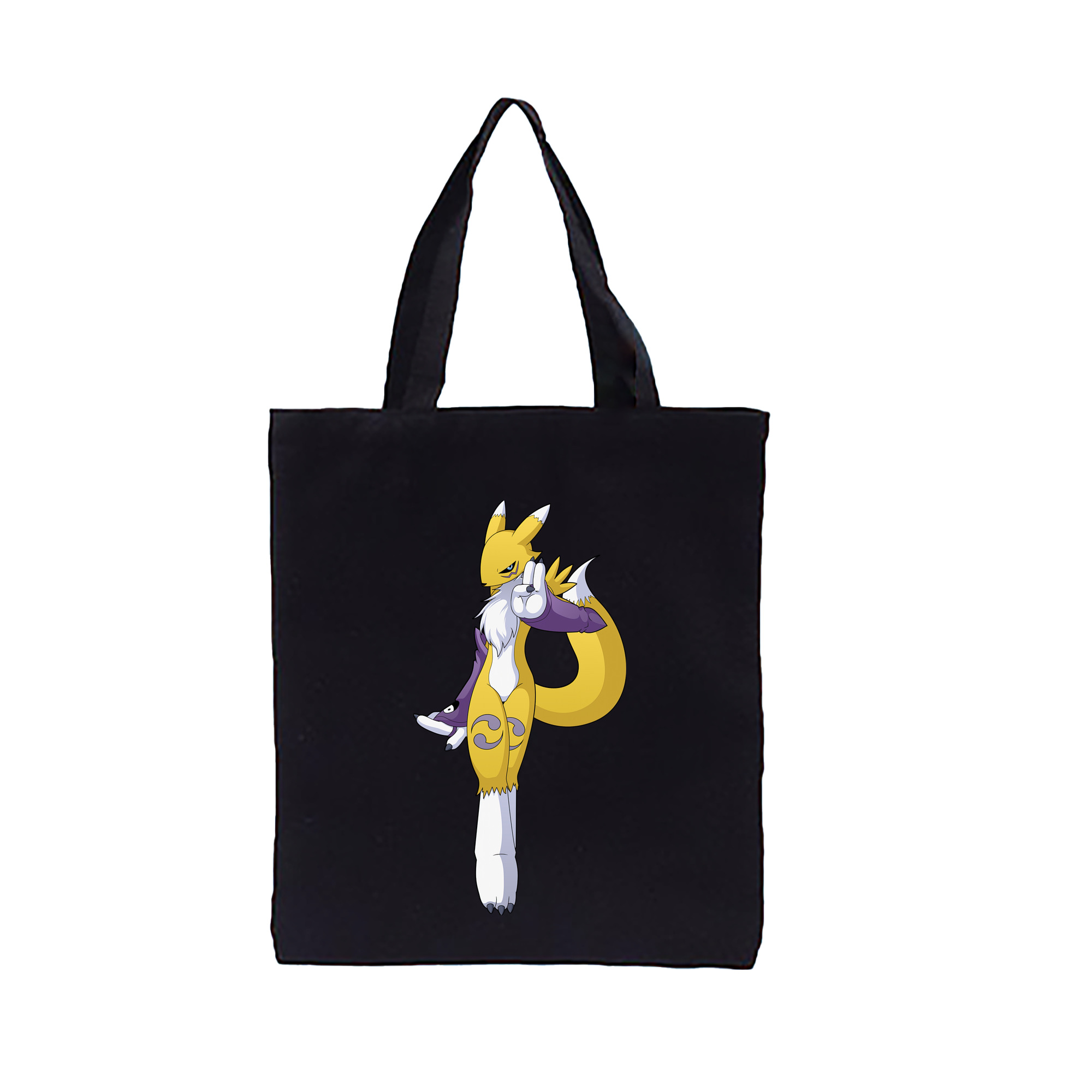 （画像用） Digimon デジタルモンスター/デジモン 縦型キャンバス生地手提げバッグ　トートバッグ