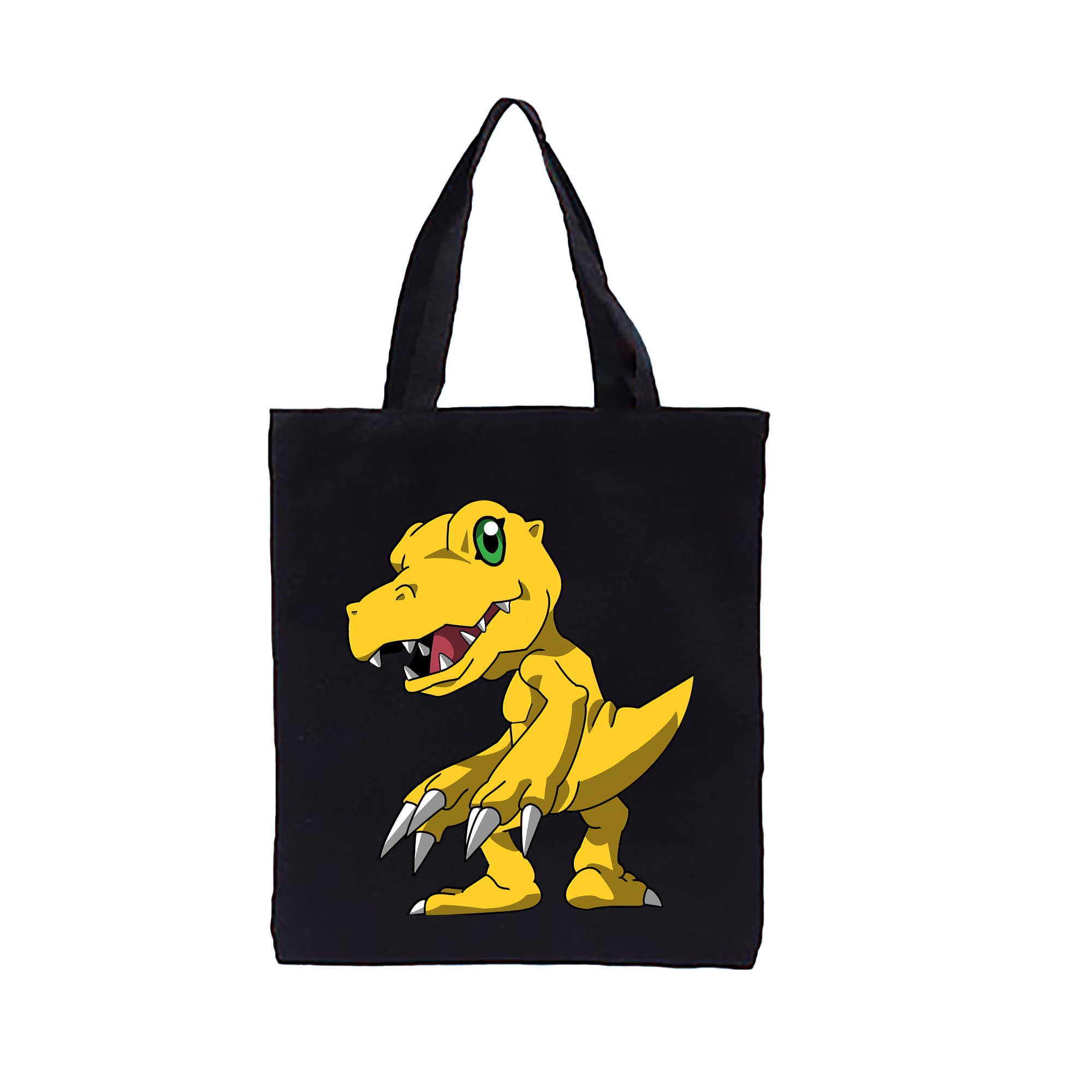 （画像用） Digimon デジタルモンスター/デジモン 縦型キャンバス生地手提げバッグ　トートバッグ