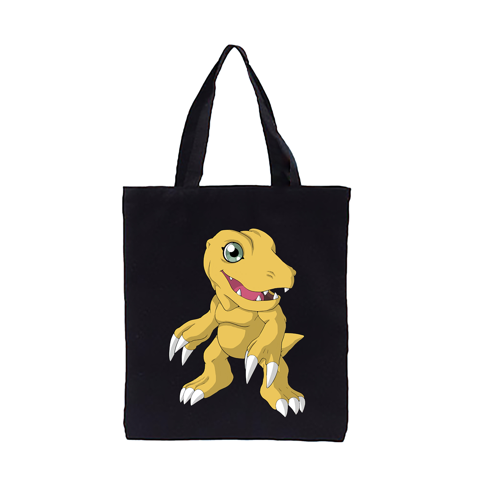 （画像用） Digimon デジタルモンスター/デジモン 縦型キャンバス生地手提げバッグ　トートバッグ