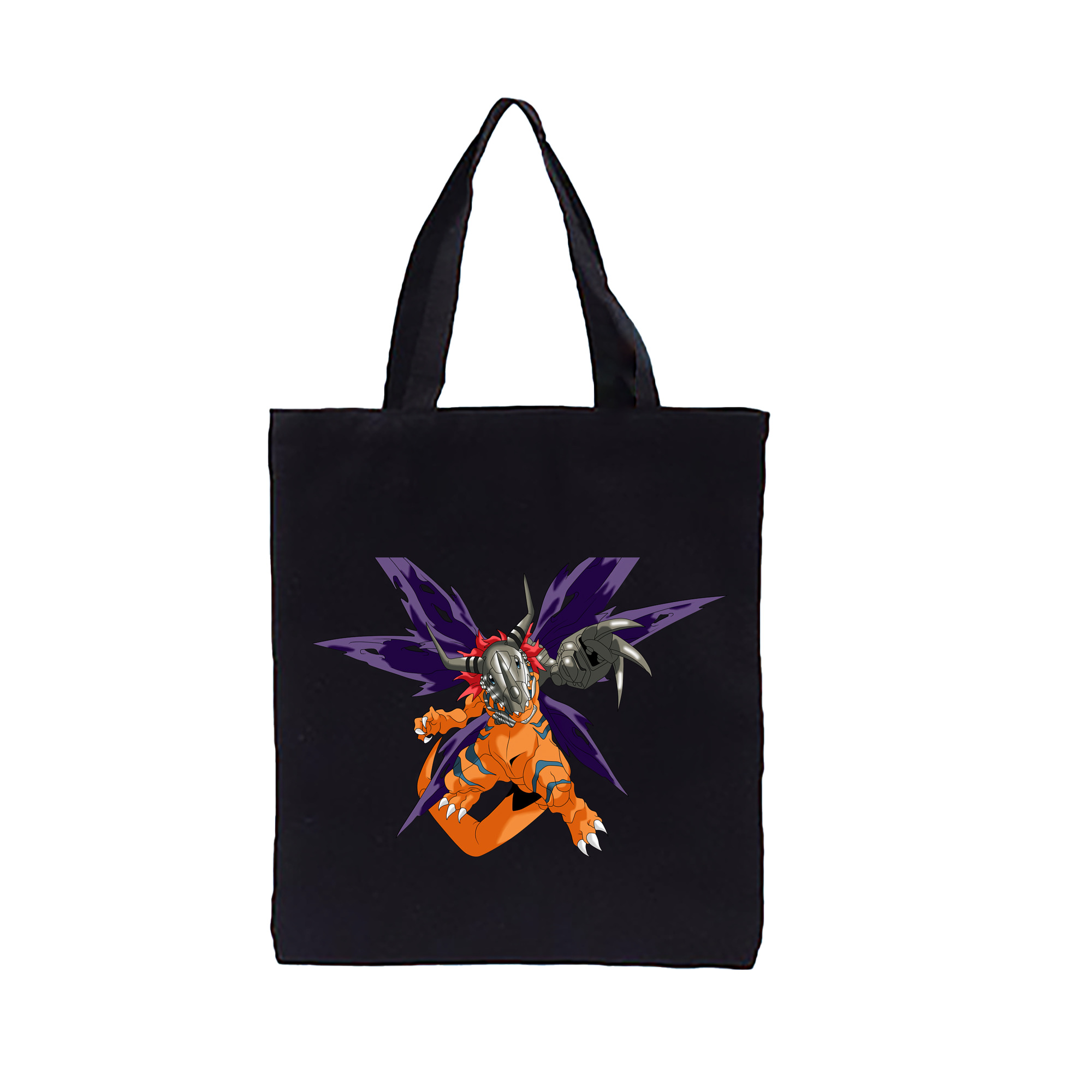 （画像用） Digimon デジタルモンスター/デジモン 縦型キャンバス生地手提げバッグ　トートバッグ