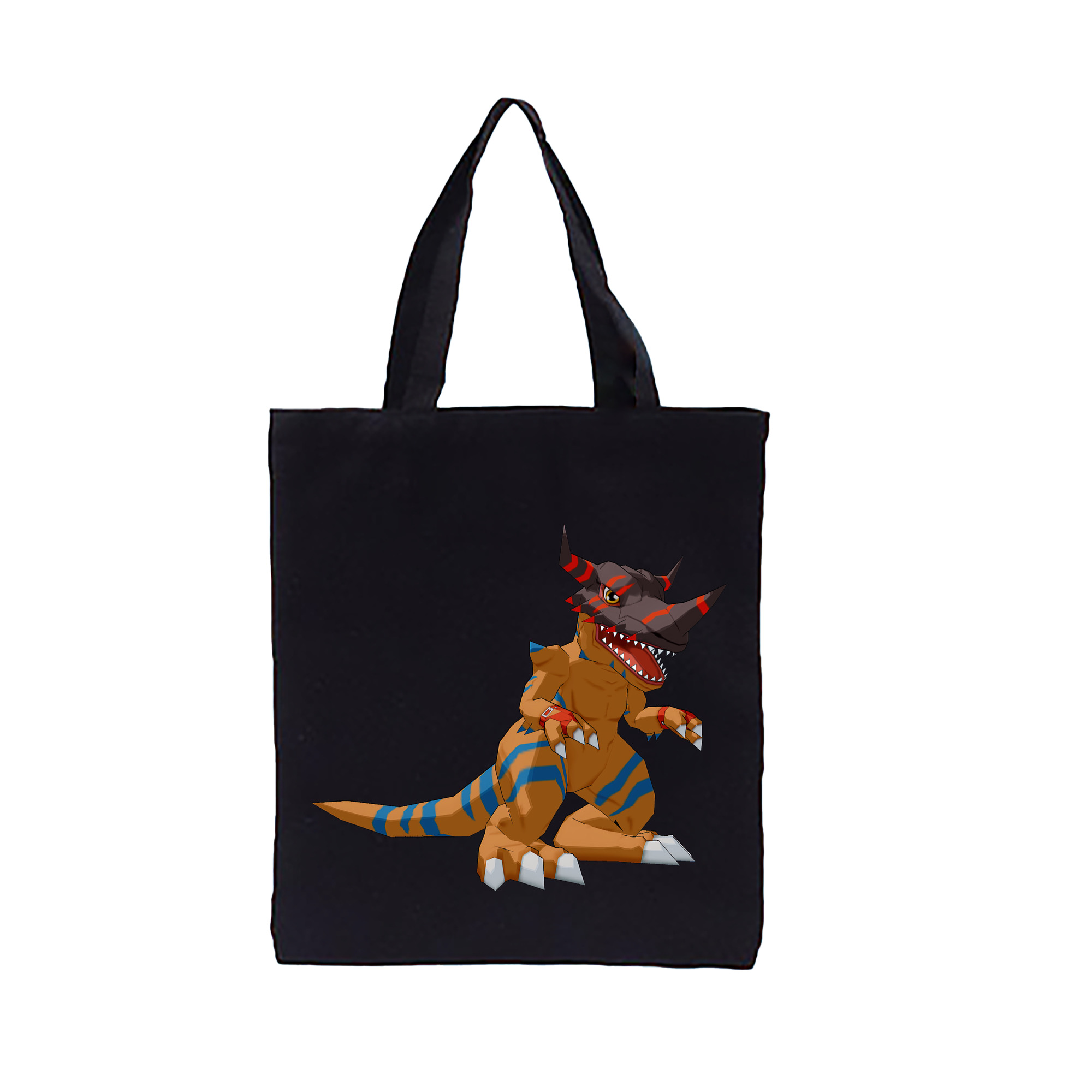（画像用） Digimon デジタルモンスター/デジモン 縦型キャンバス生地手提げバッグ　トートバッグ