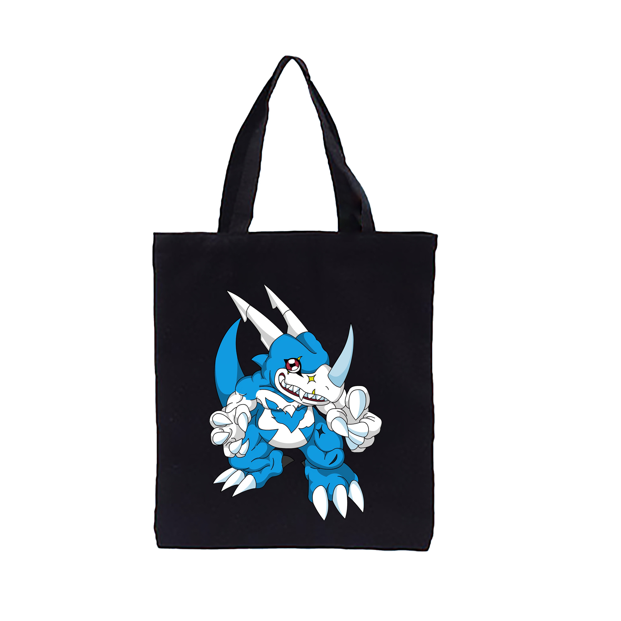（画像用） Digimon デジタルモンスター/デジモン 縦型キャンバス生地手提げバッグ　トートバッグ