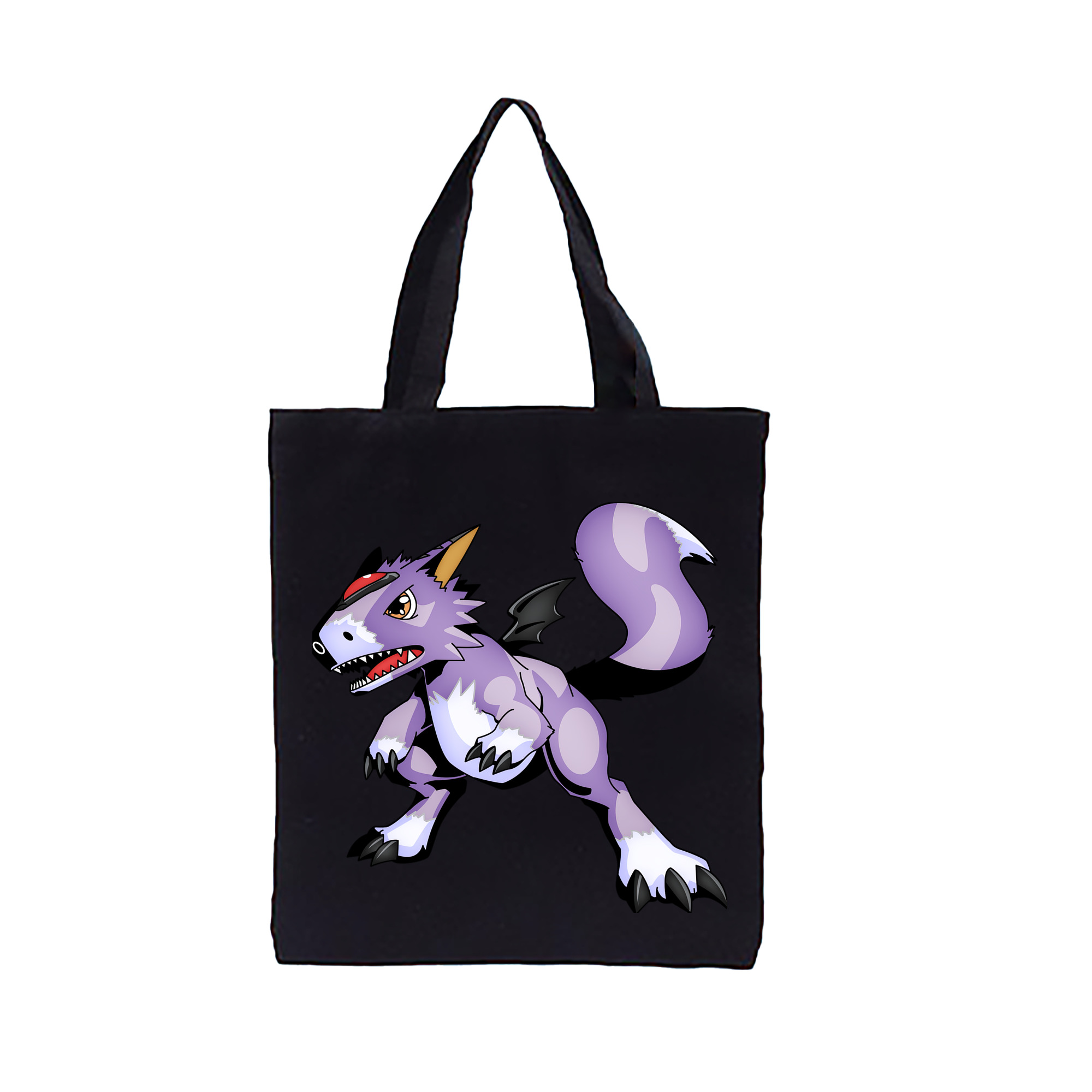 （画像用） Digimon デジタルモンスター/デジモン 縦型キャンバス生地手提げバッグ　トートバッグ