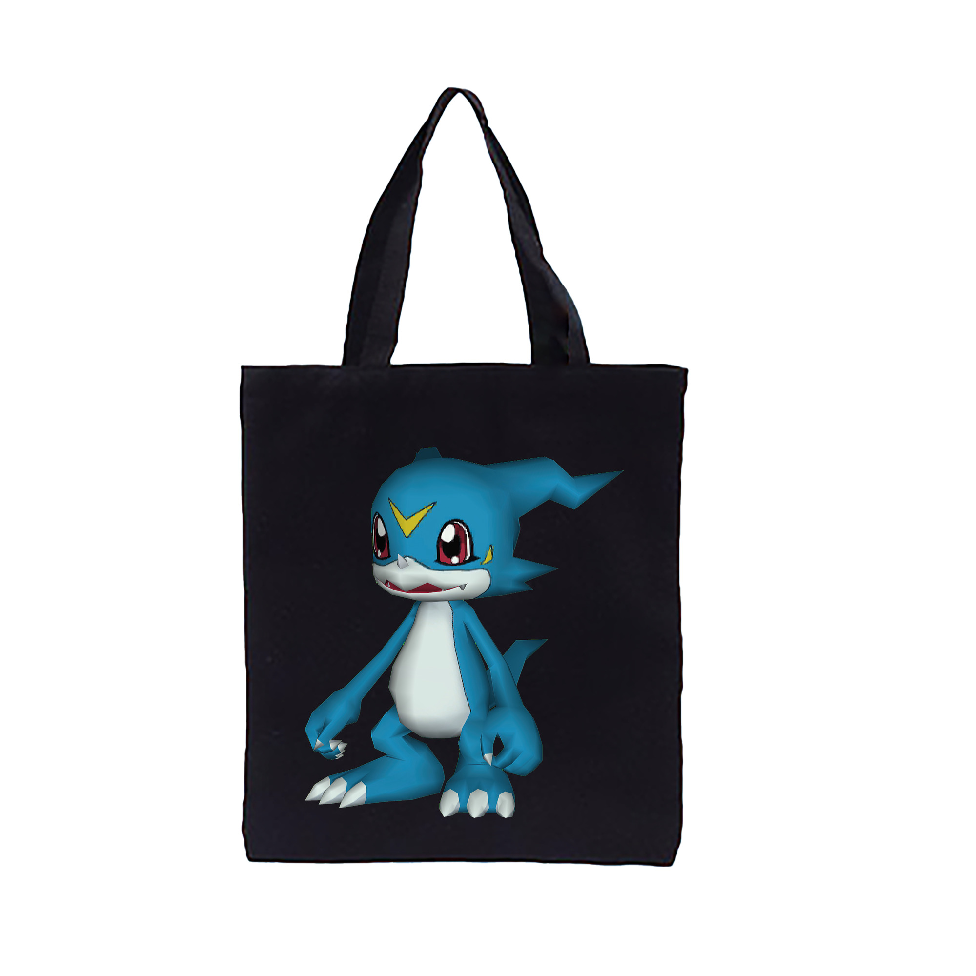 （画像用） Digimon デジタルモンスター/デジモン 縦型キャンバス生地手提げバッグ　トートバッグ