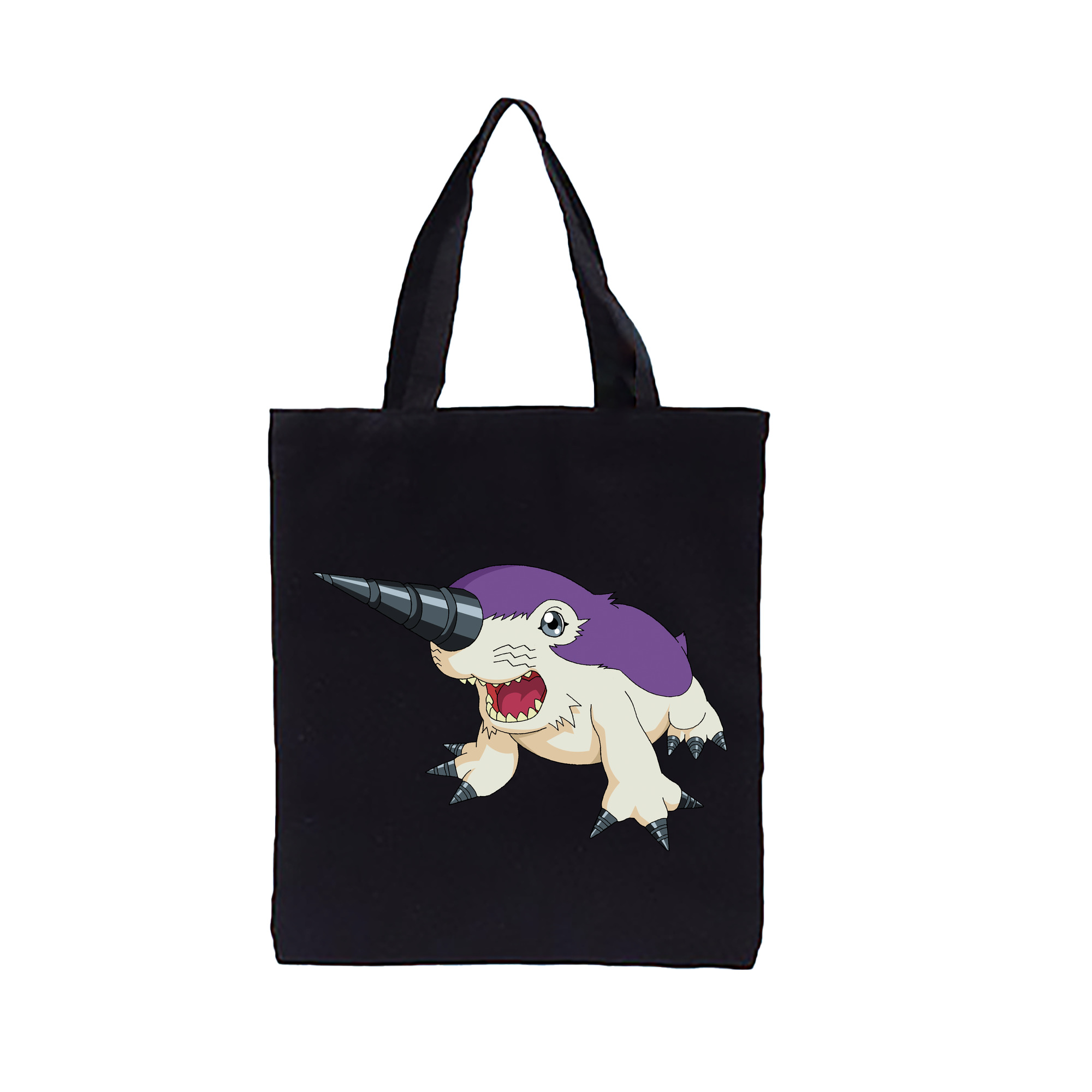 （画像用） Digimon デジタルモンスター/デジモン 縦型キャンバス生地手提げバッグ　トートバッグ