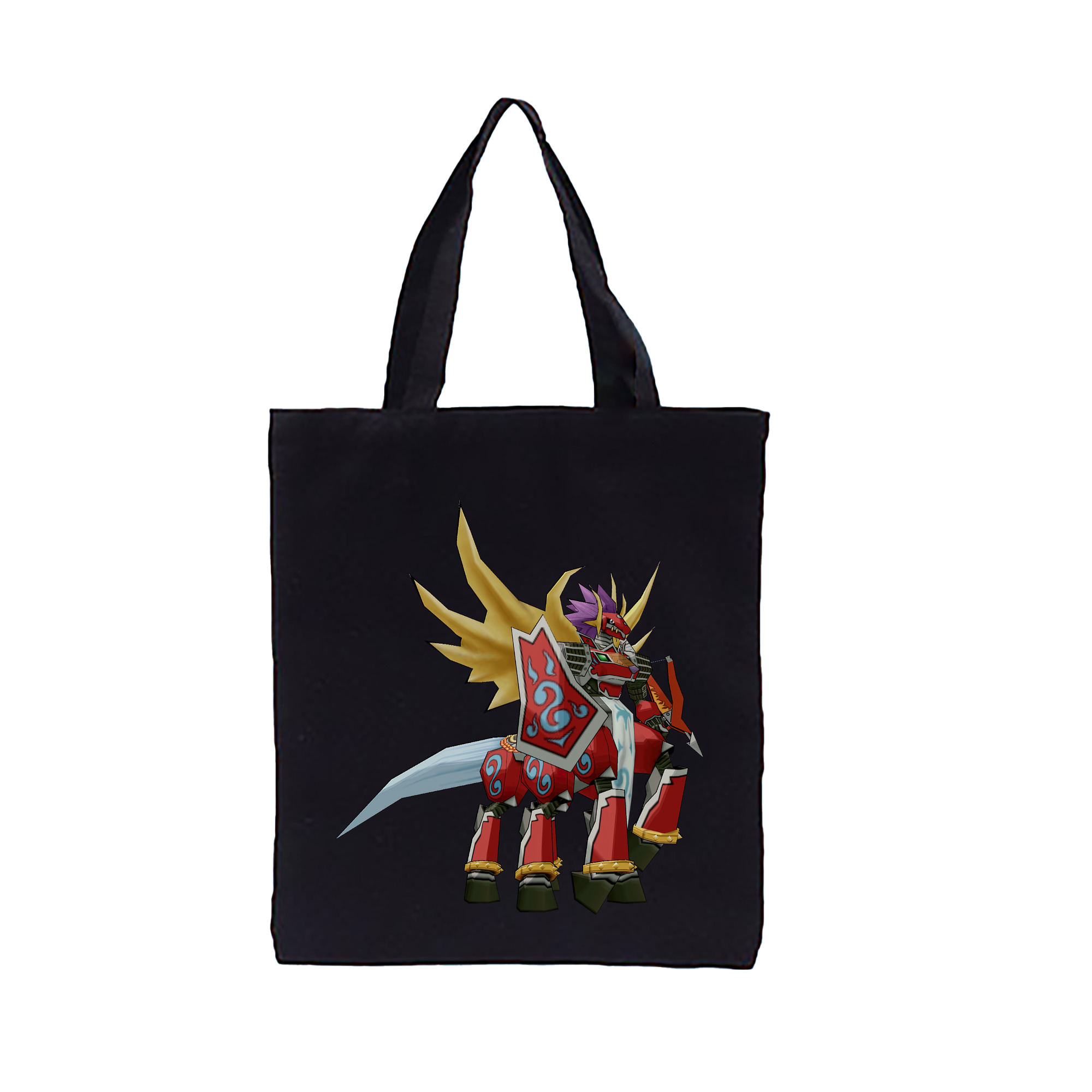 （画像用） Digimon デジタルモンスター/デジモン 縦型キャンバス生地手提げバッグ　トートバッグ