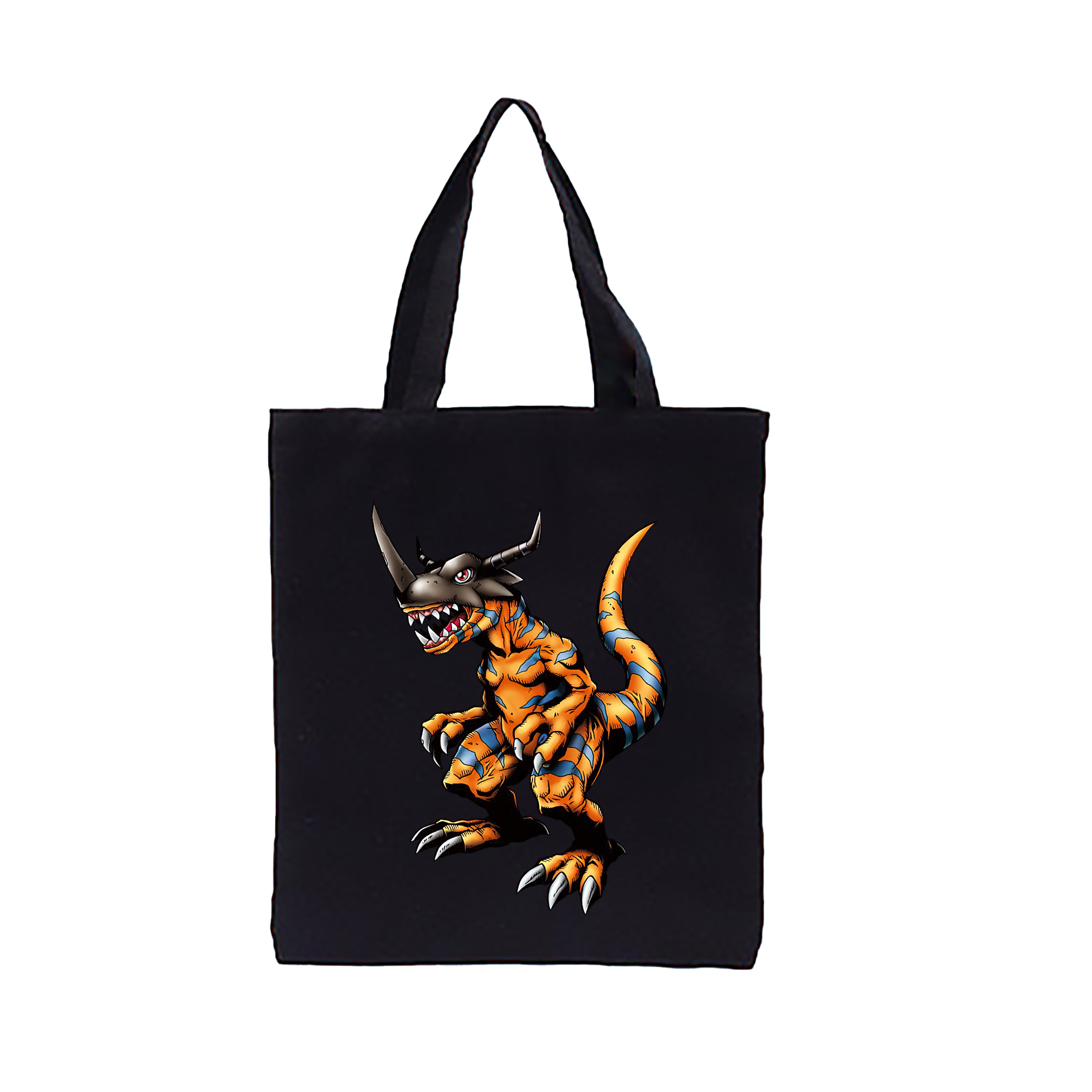 （画像用） Digimon デジタルモンスター/デジモン 縦型キャンバス生地手提げバッグ　トートバッグ