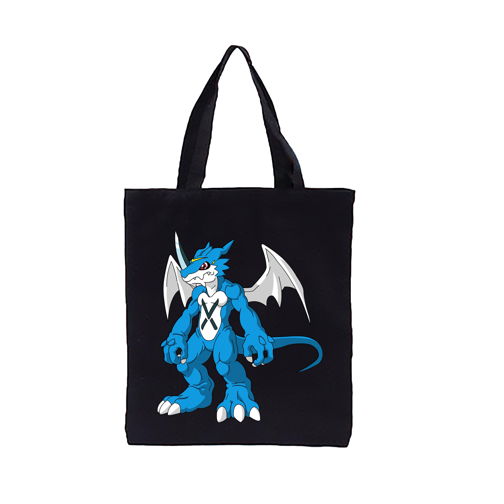 （画像用） Digimon デジタルモンスター/デジモン 縦型キャンバス生地手提げバッグ　トートバッグ