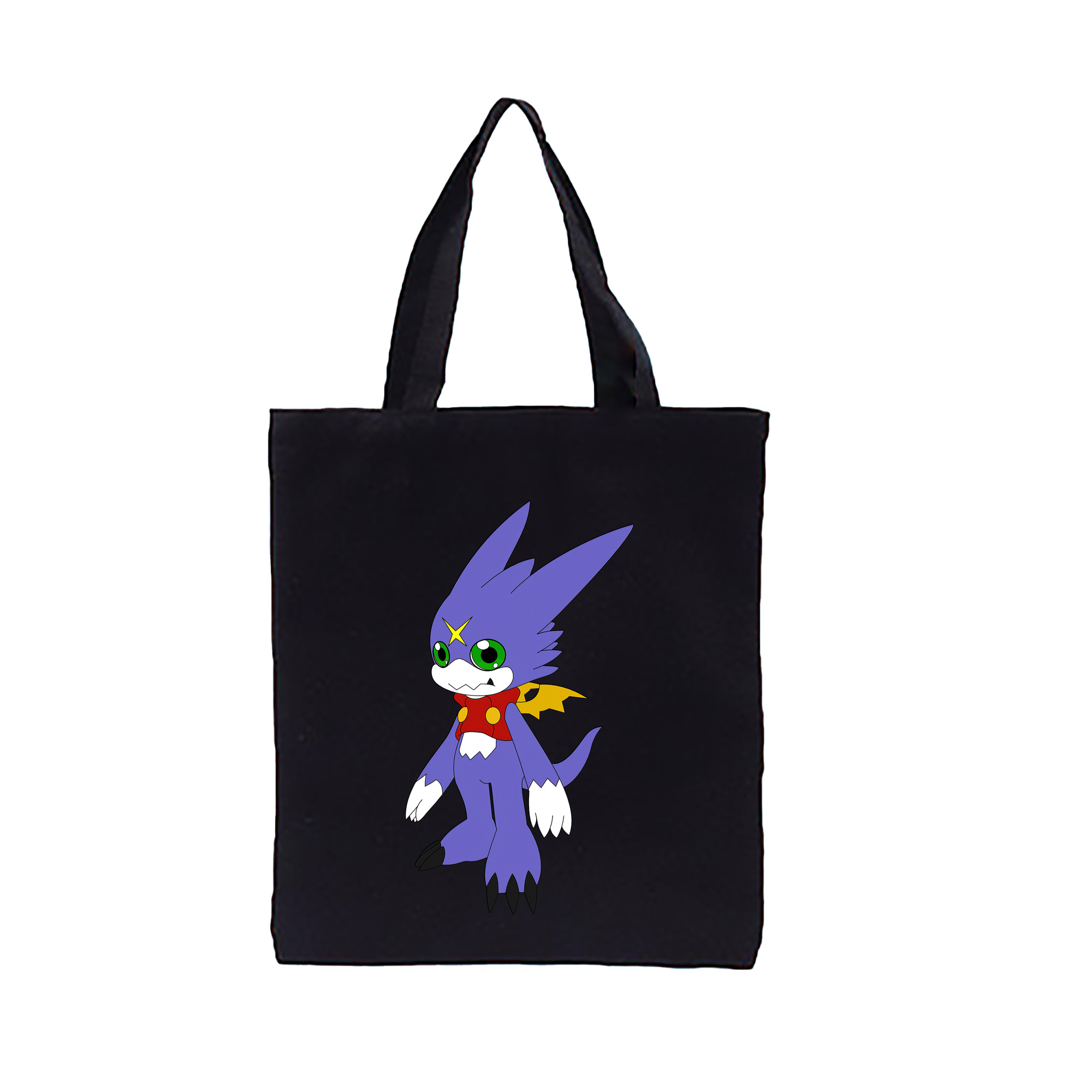 （画像用） Digimon デジタルモンスター/デジモン 縦型キャンバス生地手提げバッグ　トートバッグ
