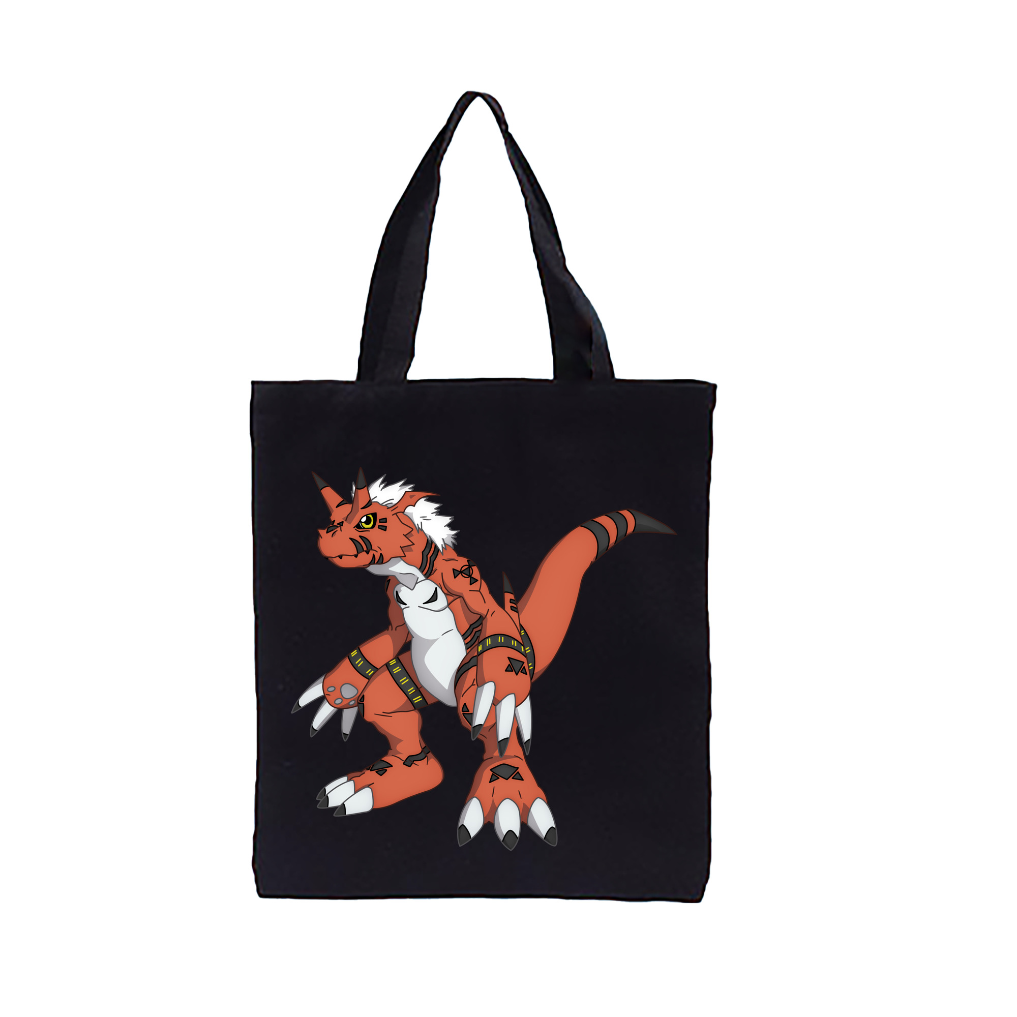 （画像用） Digimon デジタルモンスター/デジモン 縦型キャンバス生地手提げバッグ　トートバッグ