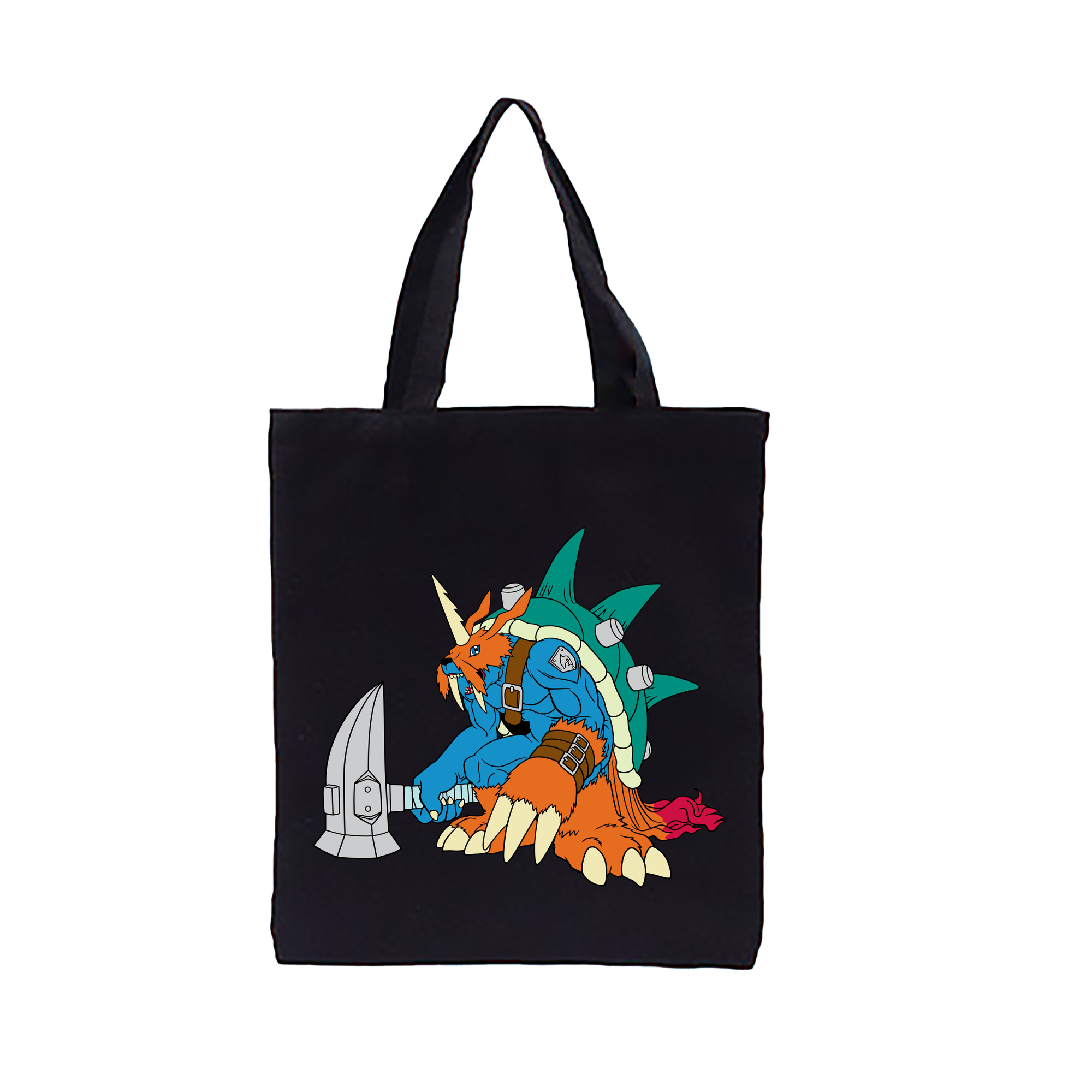 （画像用） Digimon デジタルモンスター/デジモン 縦型キャンバス生地手提げバッグ　トートバッグ