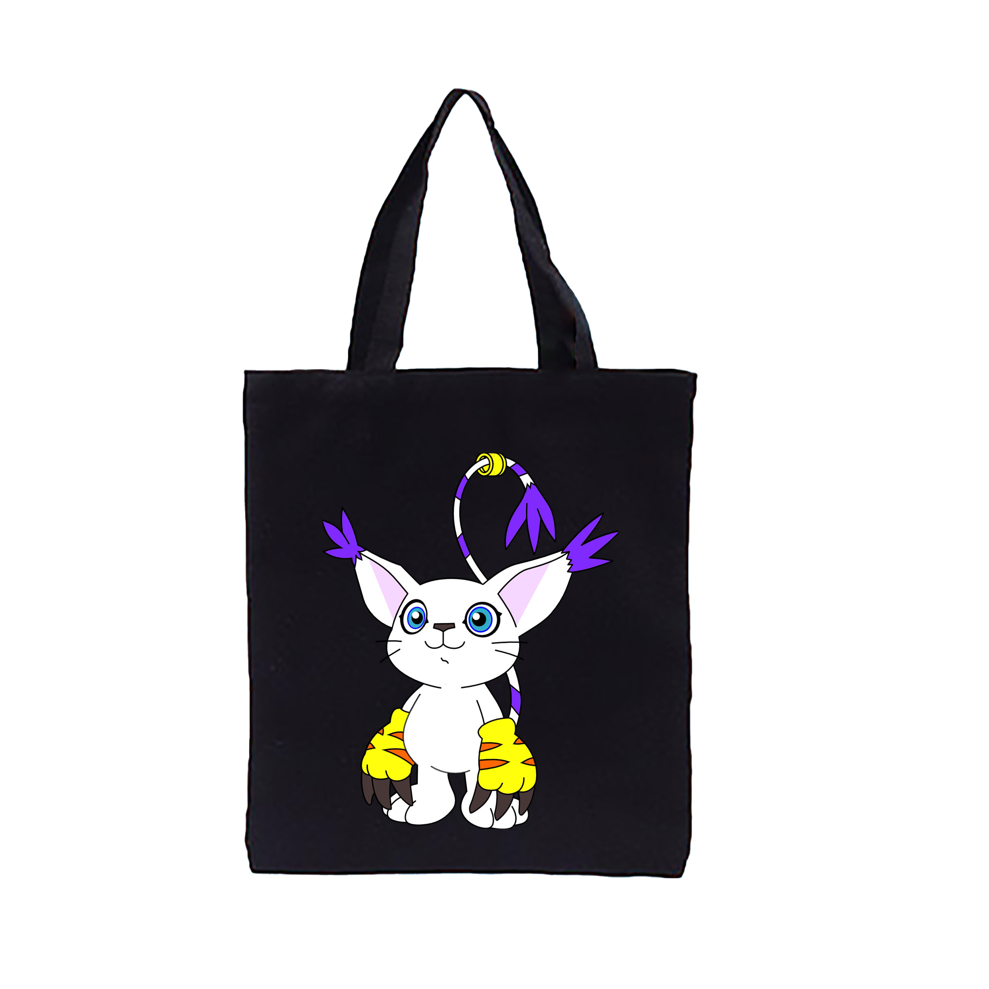 （画像用） Digimon デジタルモンスター/デジモン 縦型キャンバス生地手提げバッグ　トートバッグ
