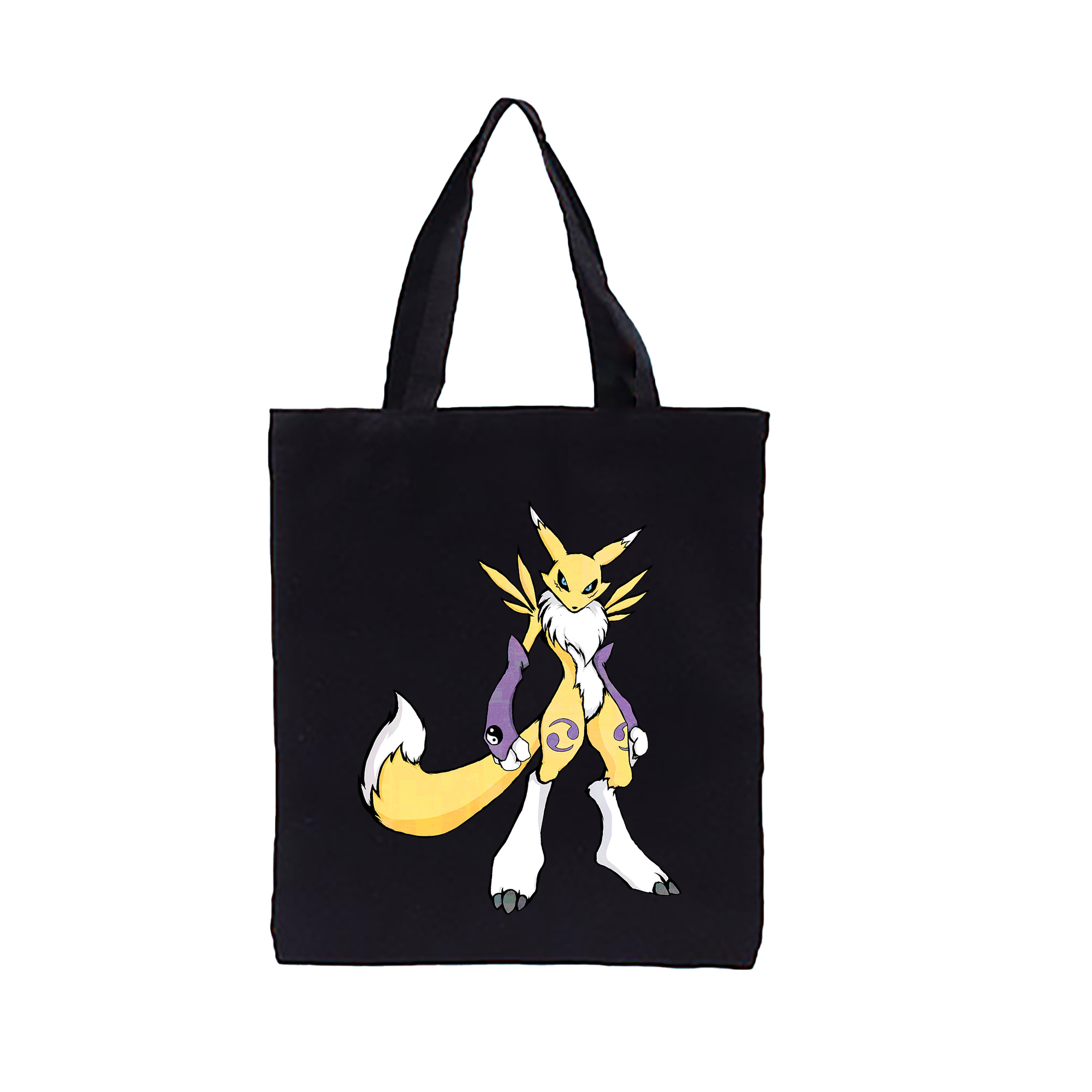 （画像用） Digimon デジタルモンスター/デジモン 縦型キャンバス生地手提げバッグ　トートバッグ