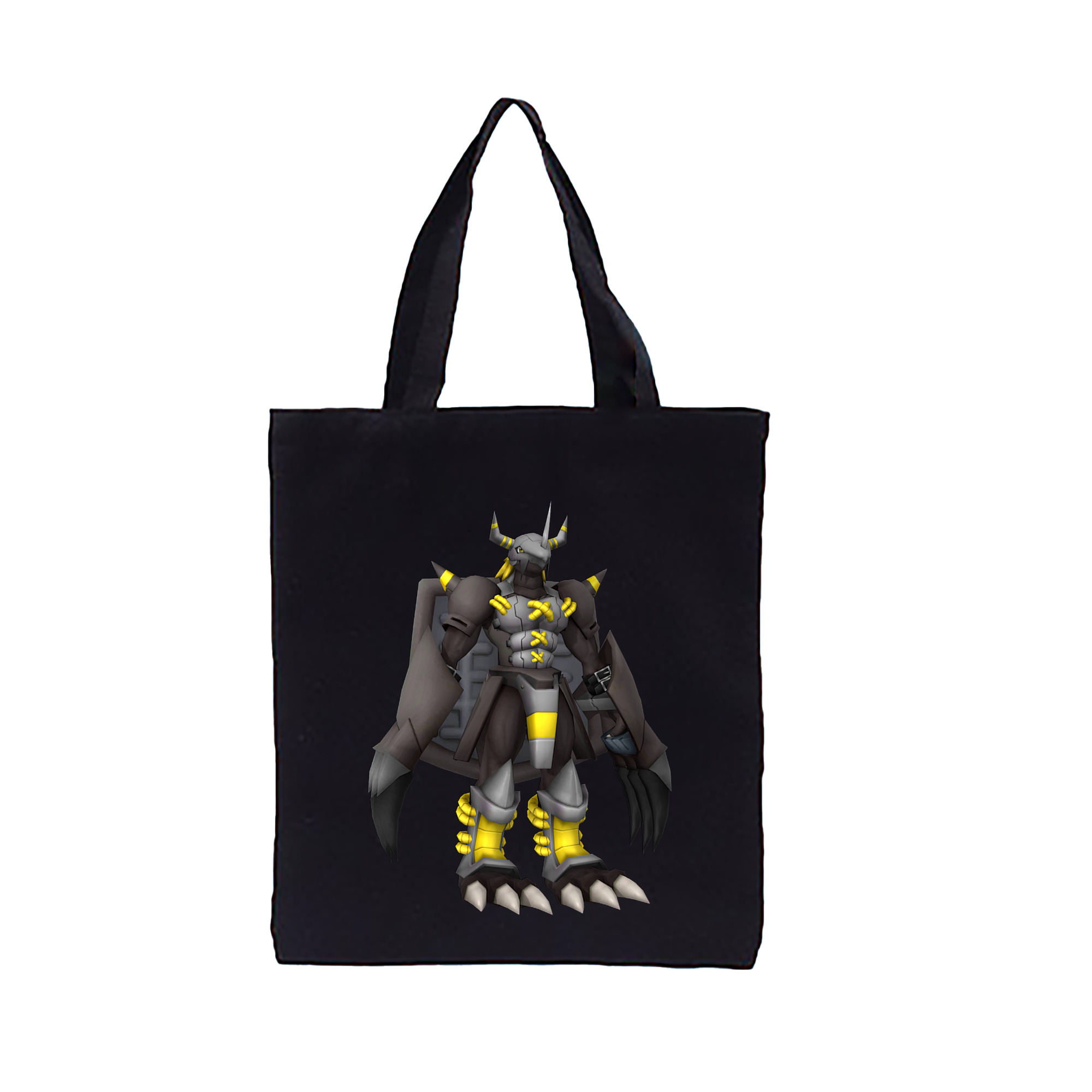 （画像用） Digimon デジタルモンスター/デジモン 縦型キャンバス生地手提げバッグ　トートバッグ