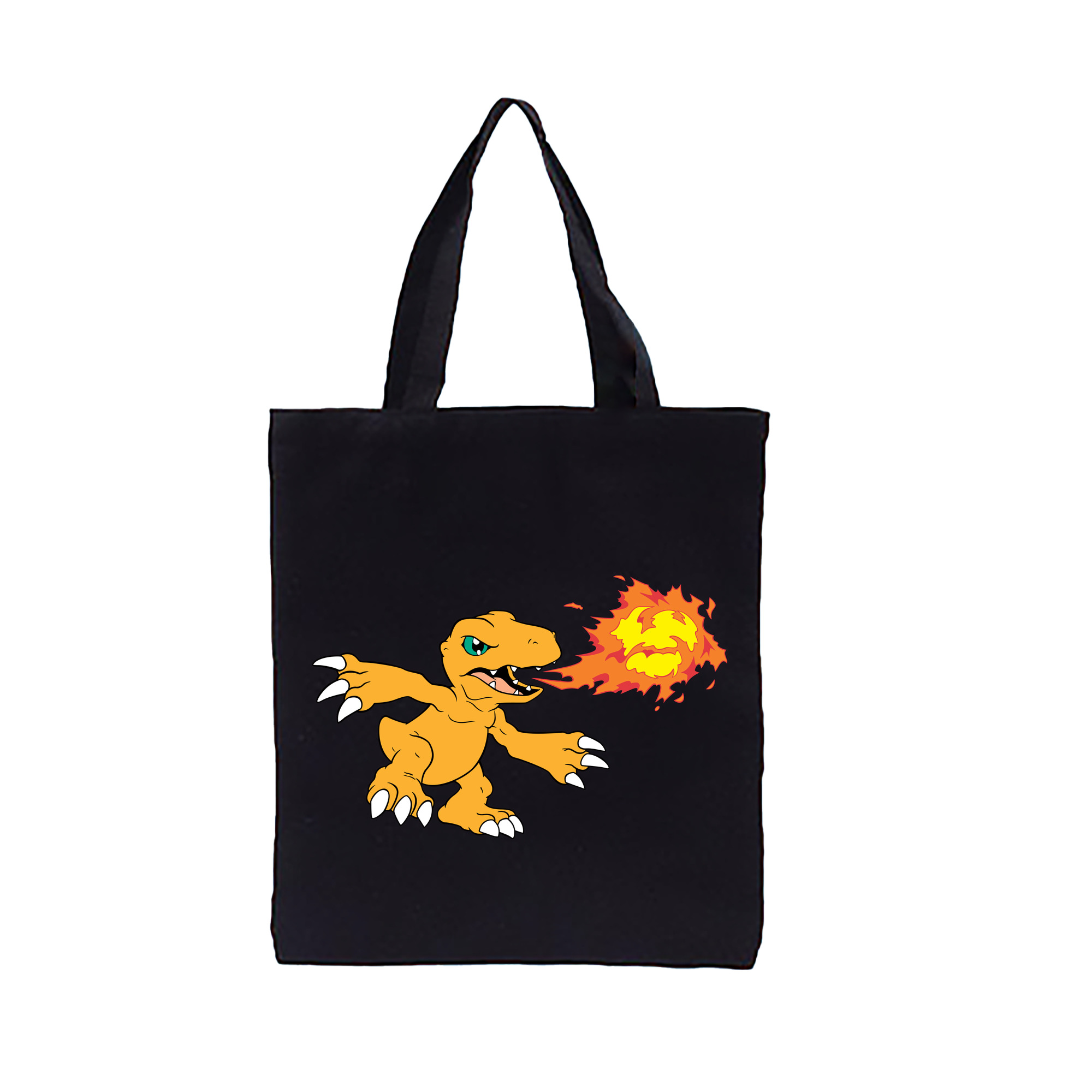 （画像用） Digimon デジタルモンスター/デジモン 縦型キャンバス生地手提げバッグ　トートバッグ