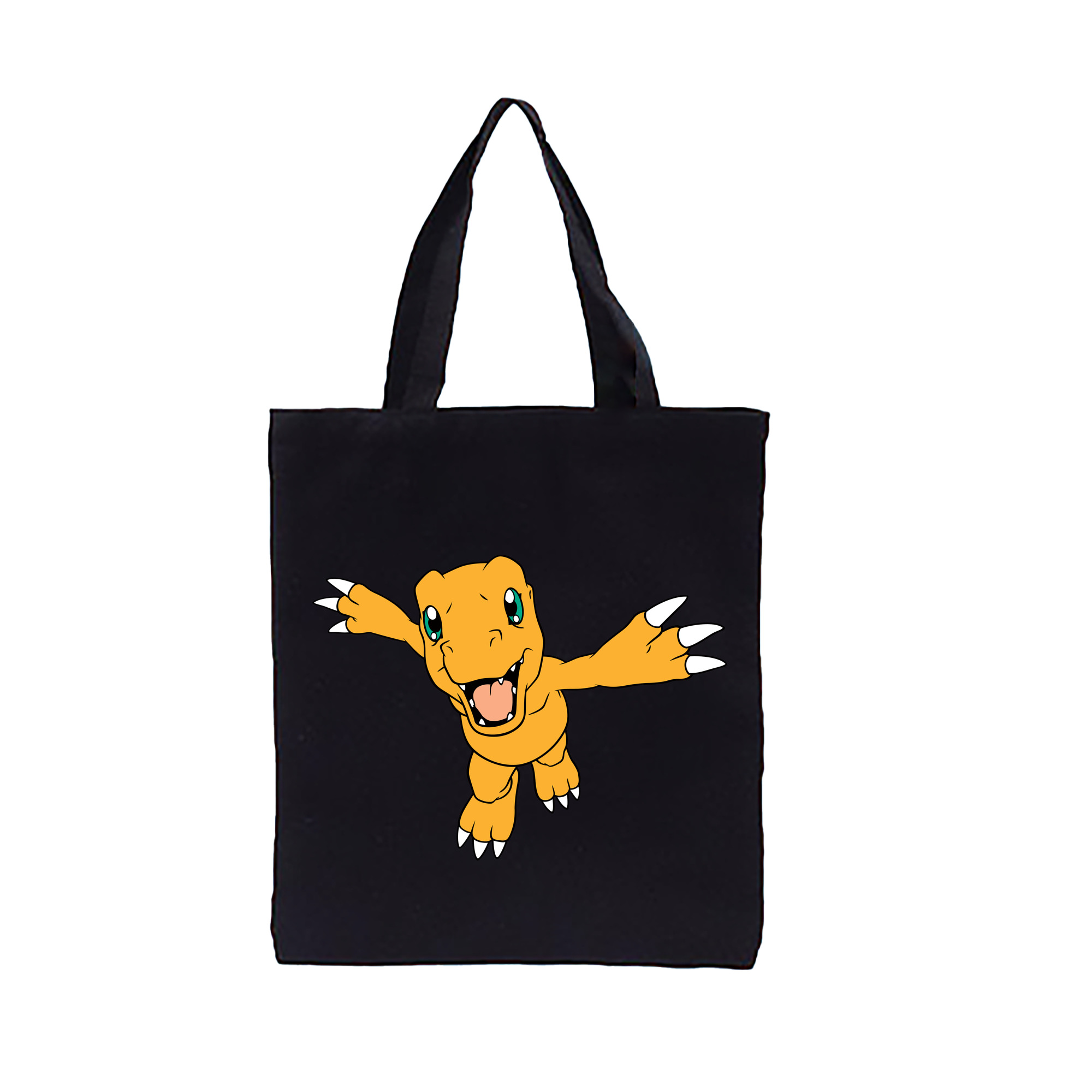 （画像用） Digimon デジタルモンスター/デジモン 縦型キャンバス生地手提げバッグ　トートバッグ