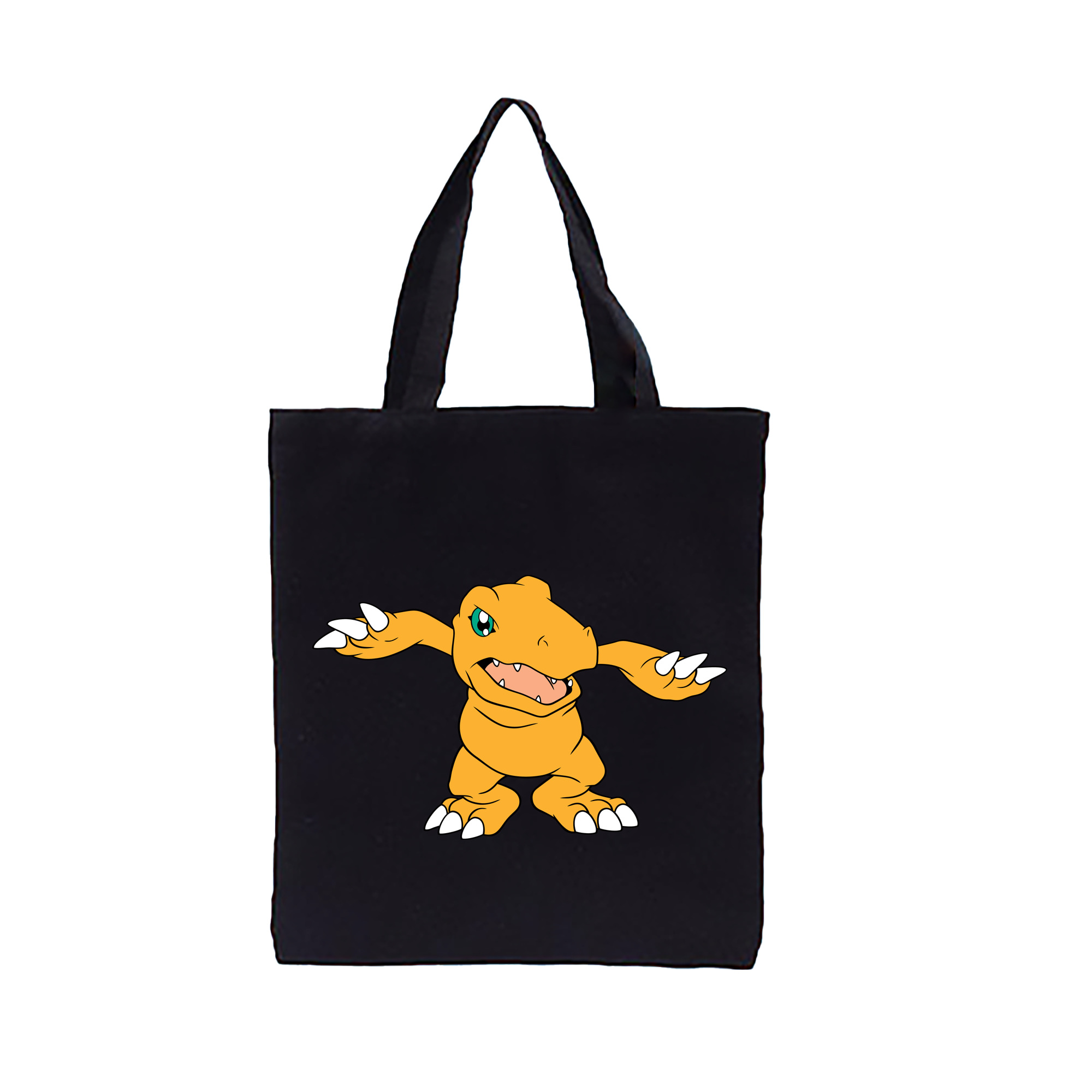 （画像用） Digimon デジタルモンスター/デジモン 縦型キャンバス生地手提げバッグ　トートバッグ