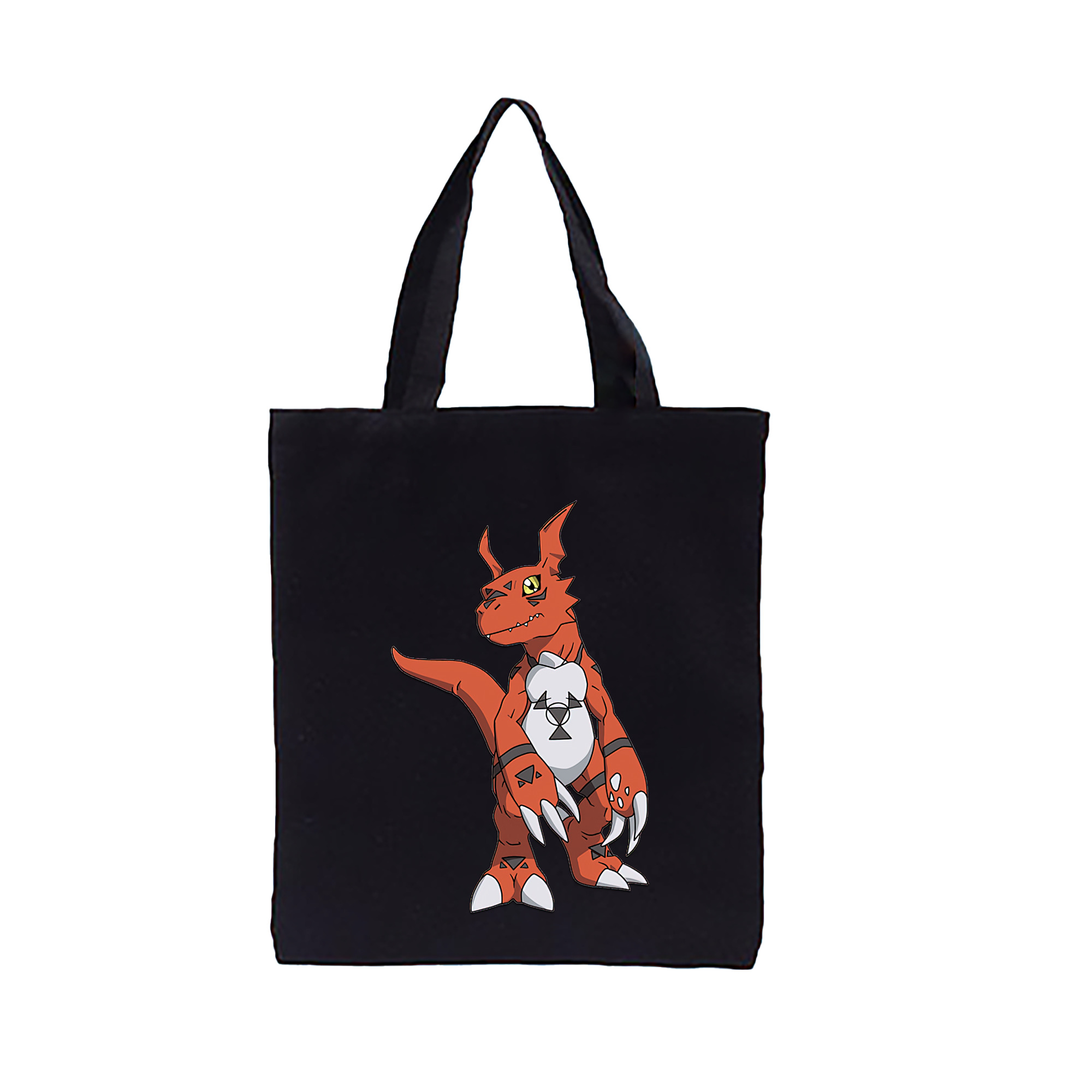 （画像用） Digimon デジタルモンスター/デジモン 縦型キャンバス生地手提げバッグ　トートバッグ