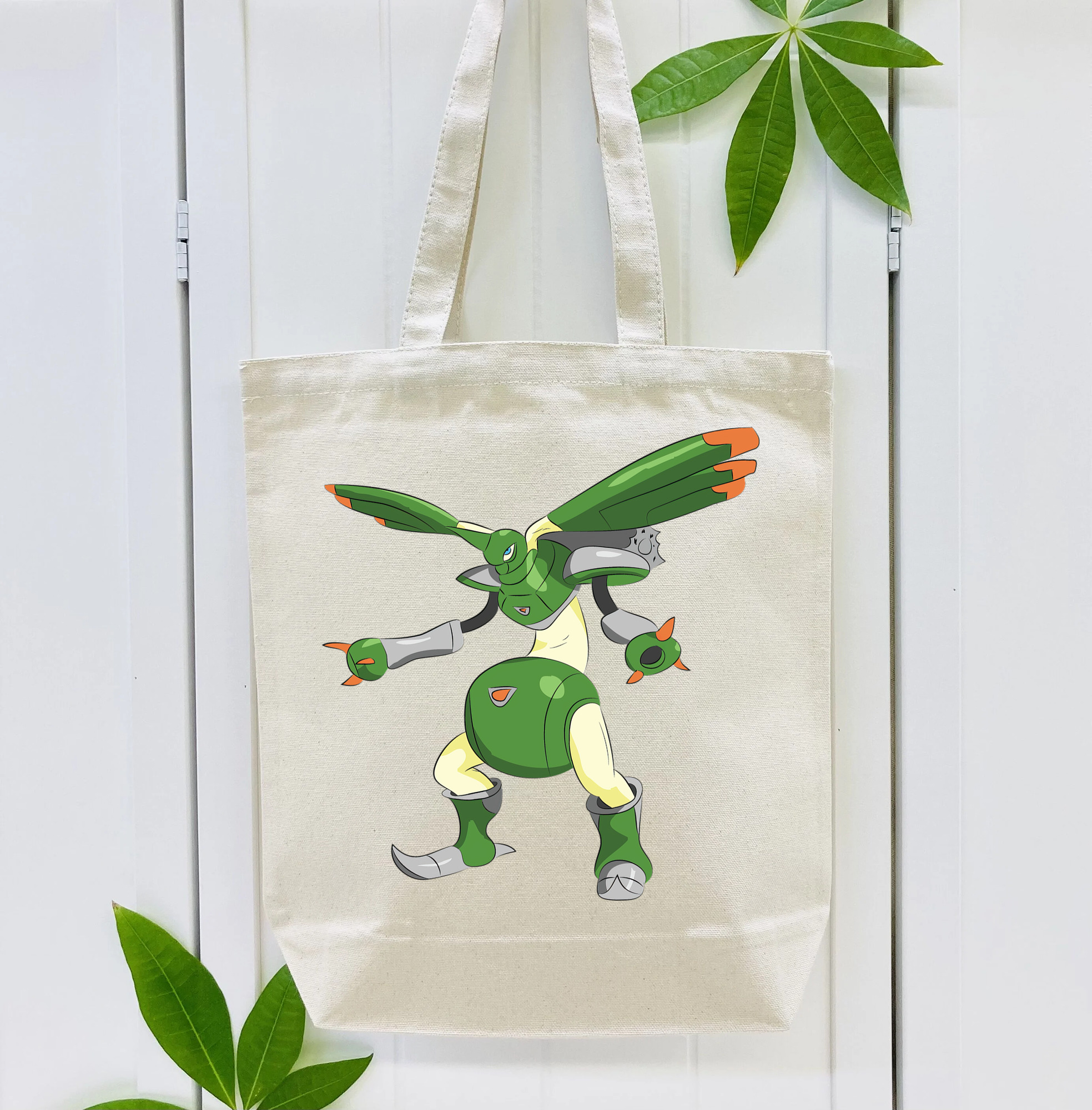 Digimon デジタルモンスター/デジモン 縦型キャンバス生地手提げバッグ　トートバッグ