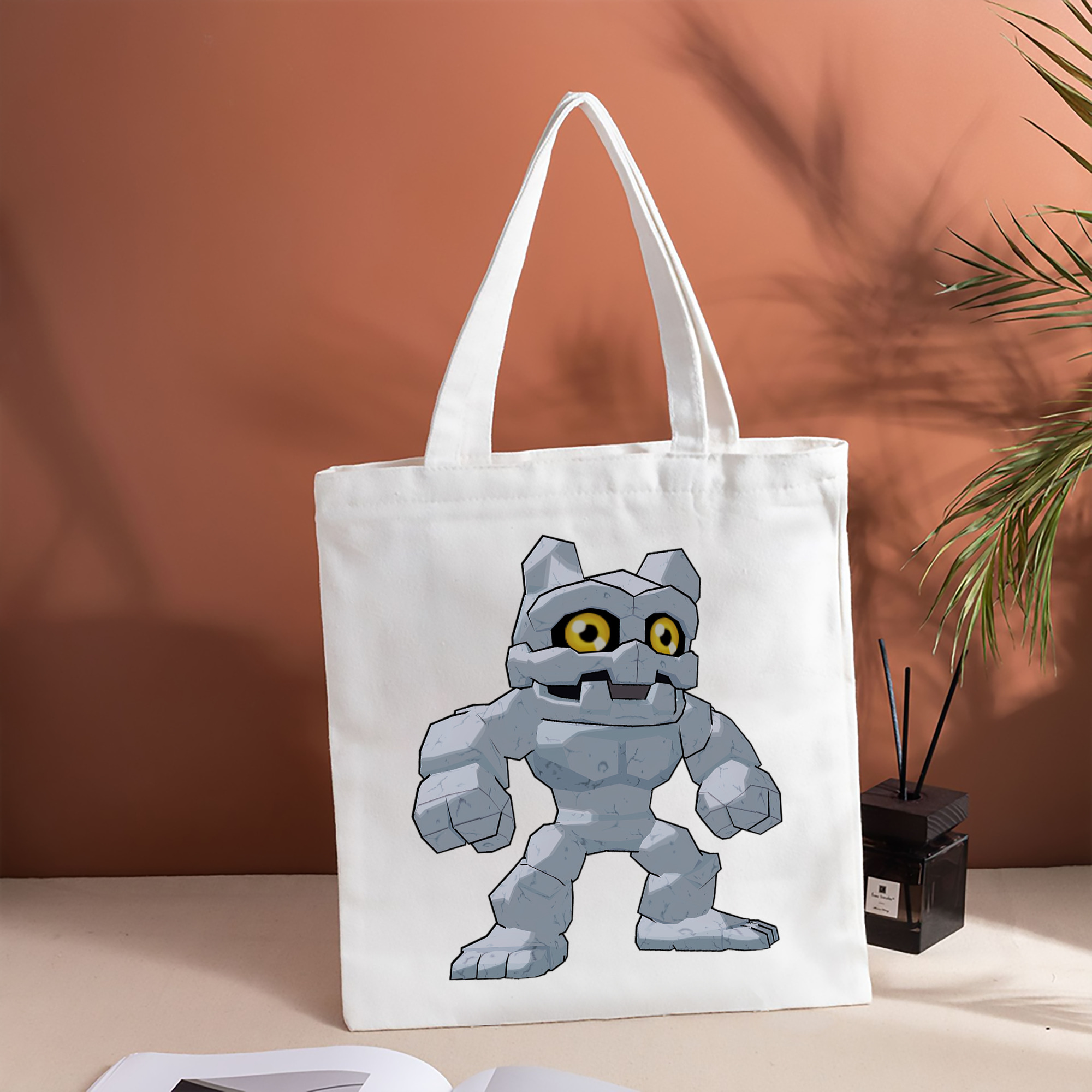 Digimon デジタルモンスター/デジモン 縦型キャンバス生地手提げバッグ　トートバッグ