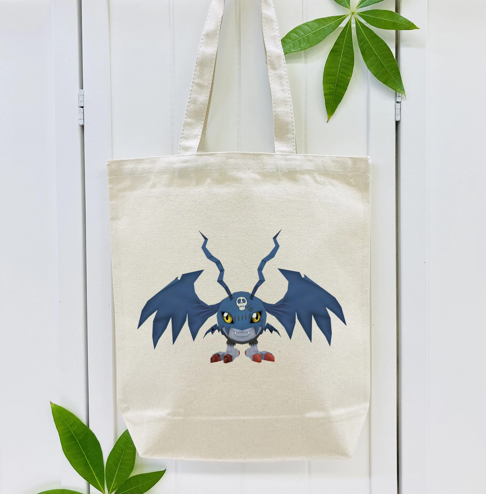 Digimon デジタルモンスター/デジモン 縦型キャンバス生地手提げバッグ　トートバッグ
