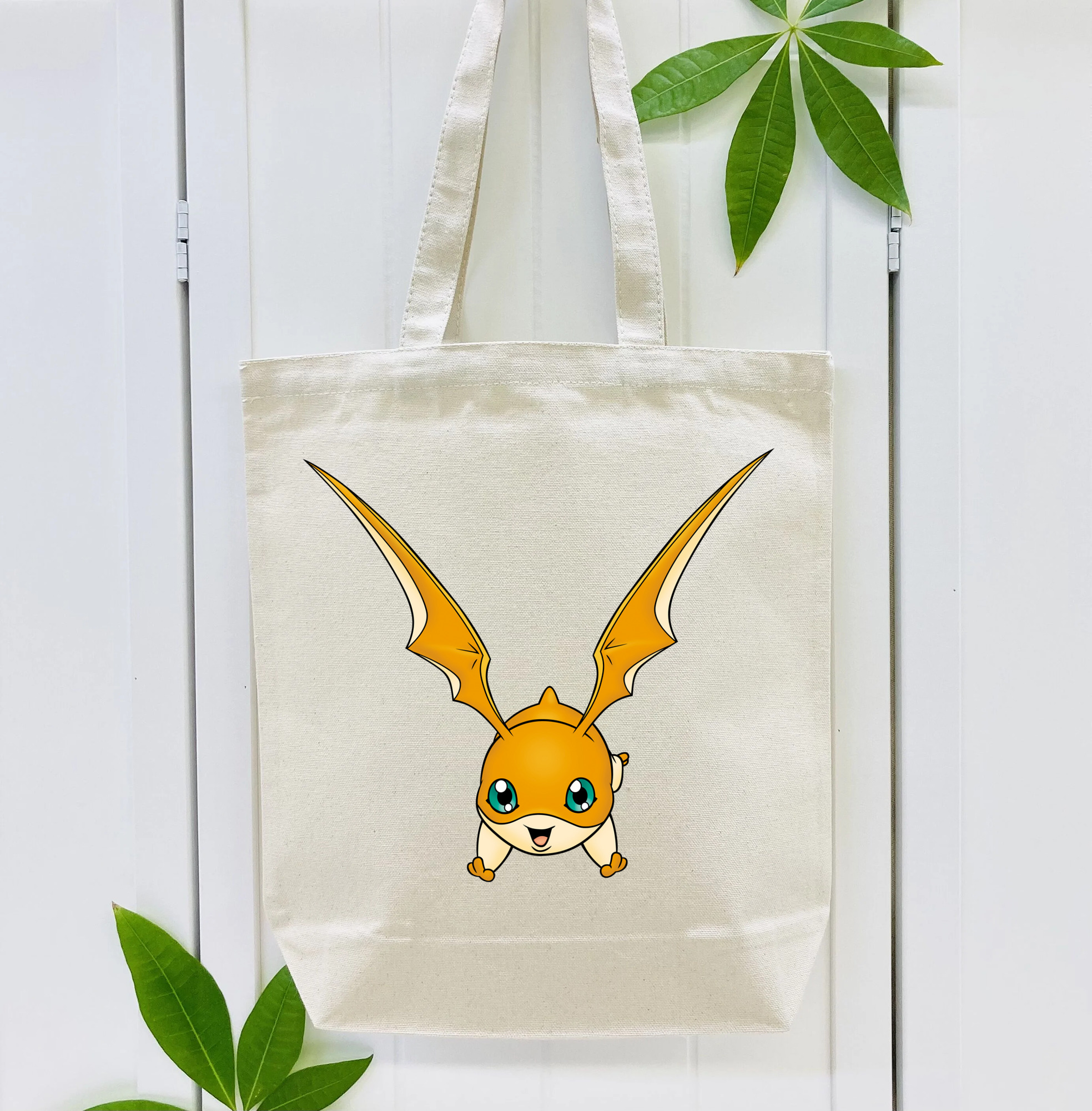 Digimon デジタルモンスター/デジモン 縦型キャンバス生地手提げバッグ　トートバッグ