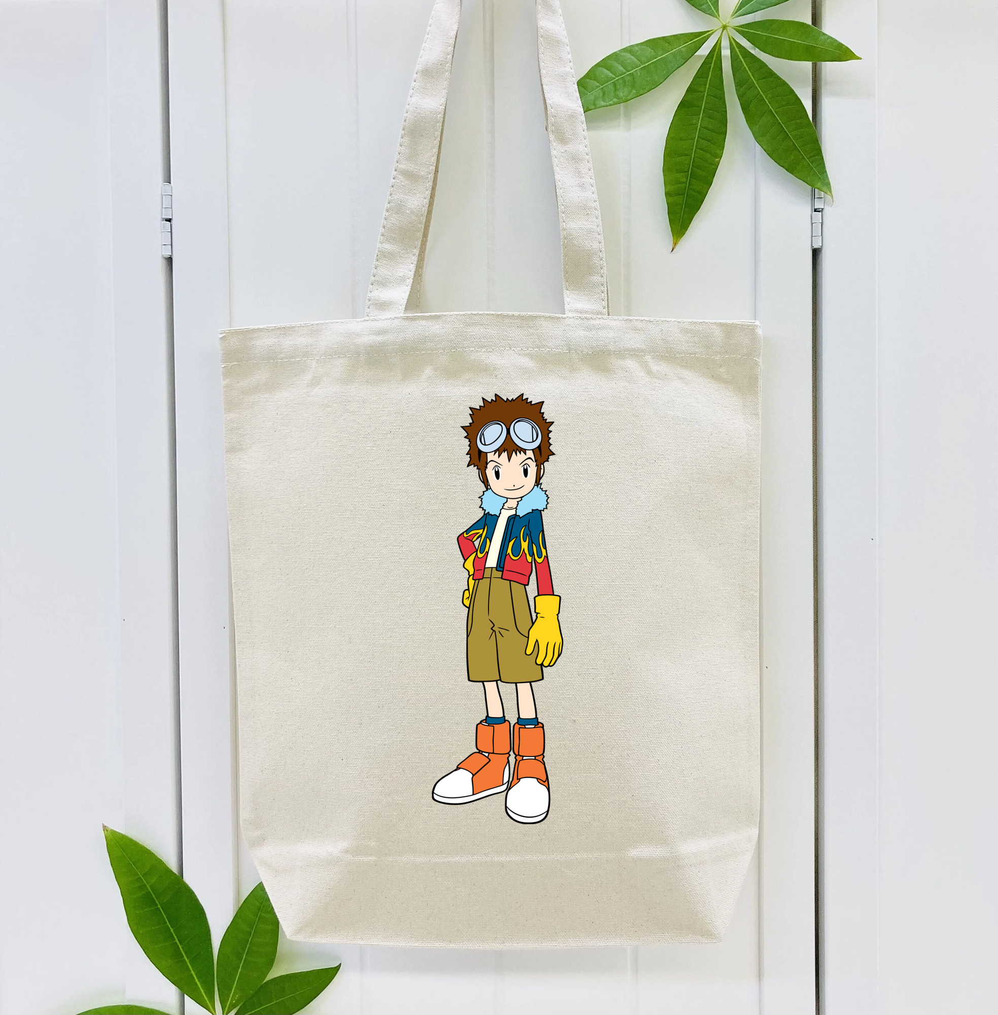Digimon デジタルモンスター/デジモン 縦型キャンバス生地手提げバッグ　トートバッグ