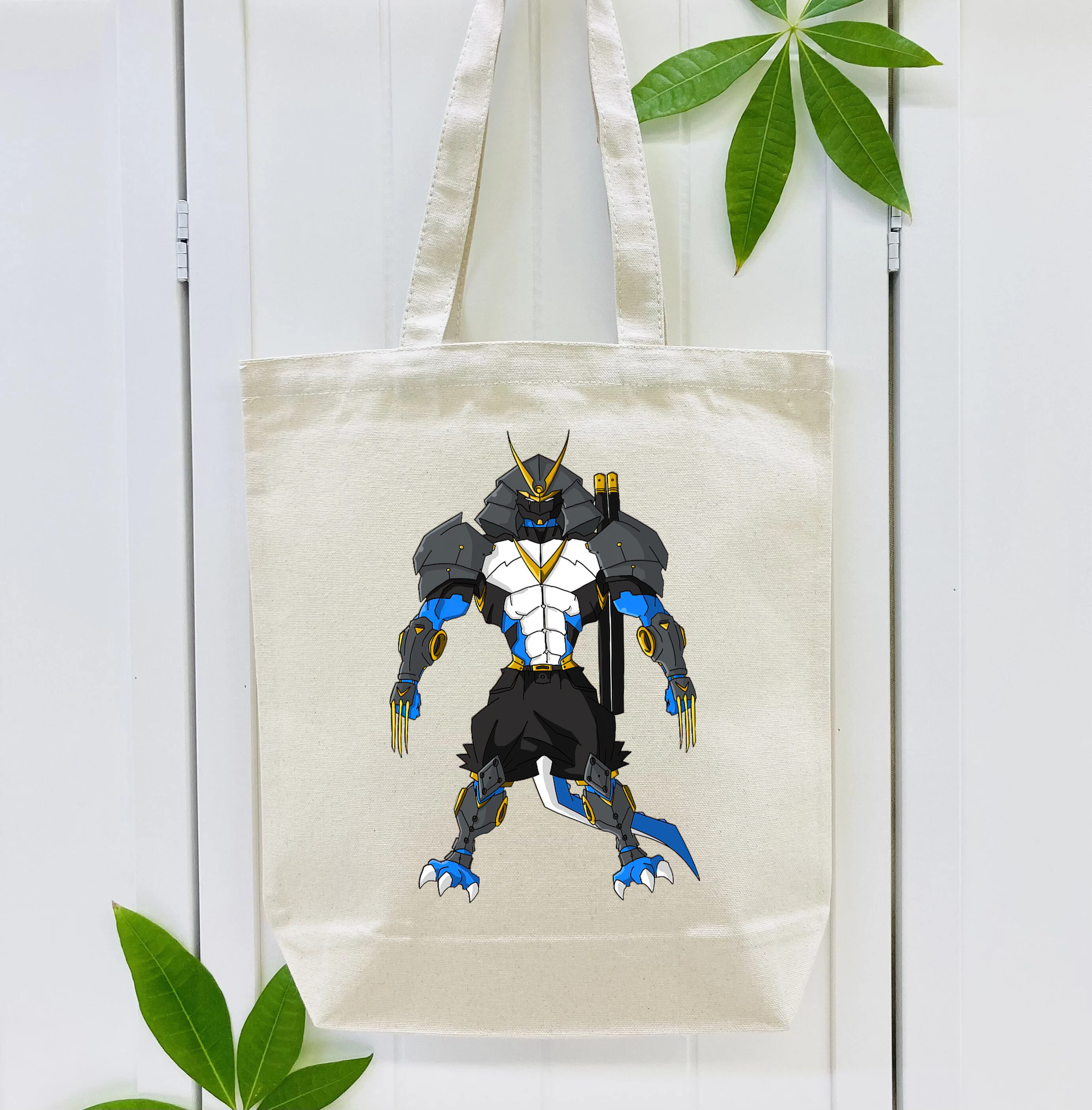 Digimon デジタルモンスター/デジモン 縦型キャンバス生地手提げバッグ　トートバッグ