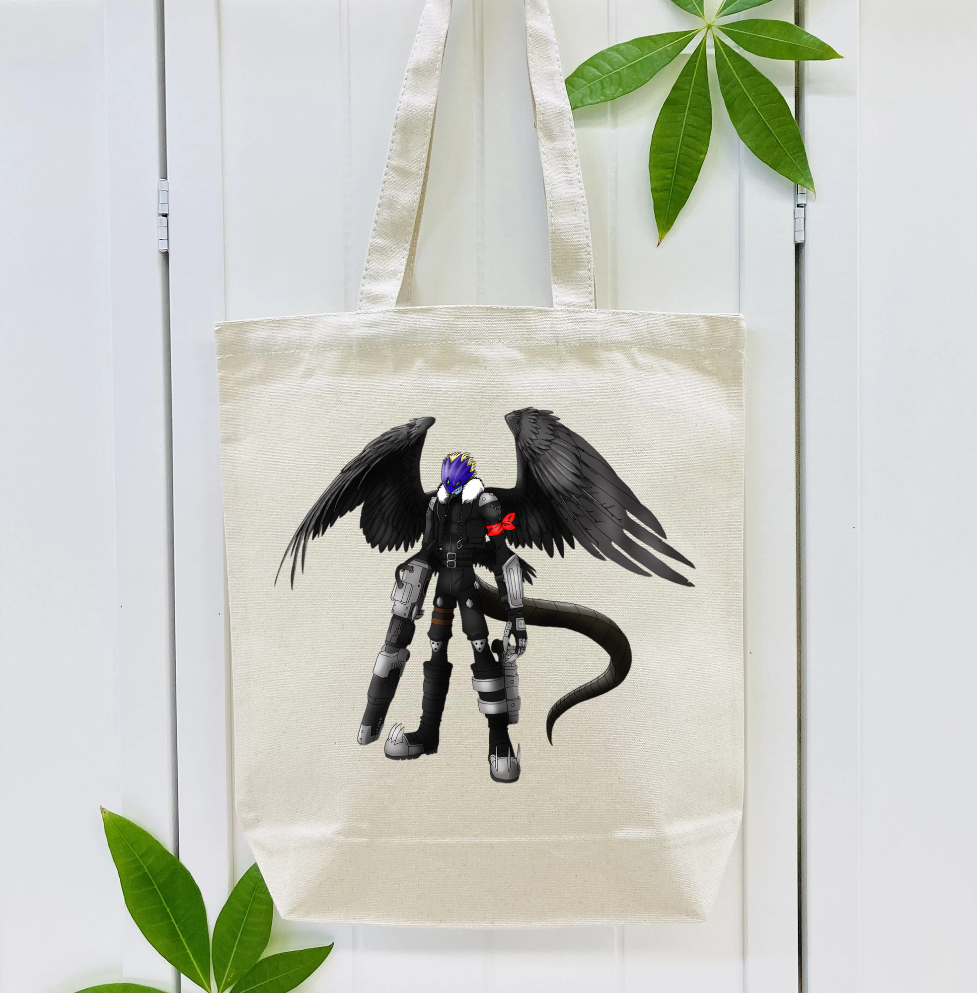 Digimon デジタルモンスター/デジモン 縦型キャンバス生地手提げバッグ　トートバッグ