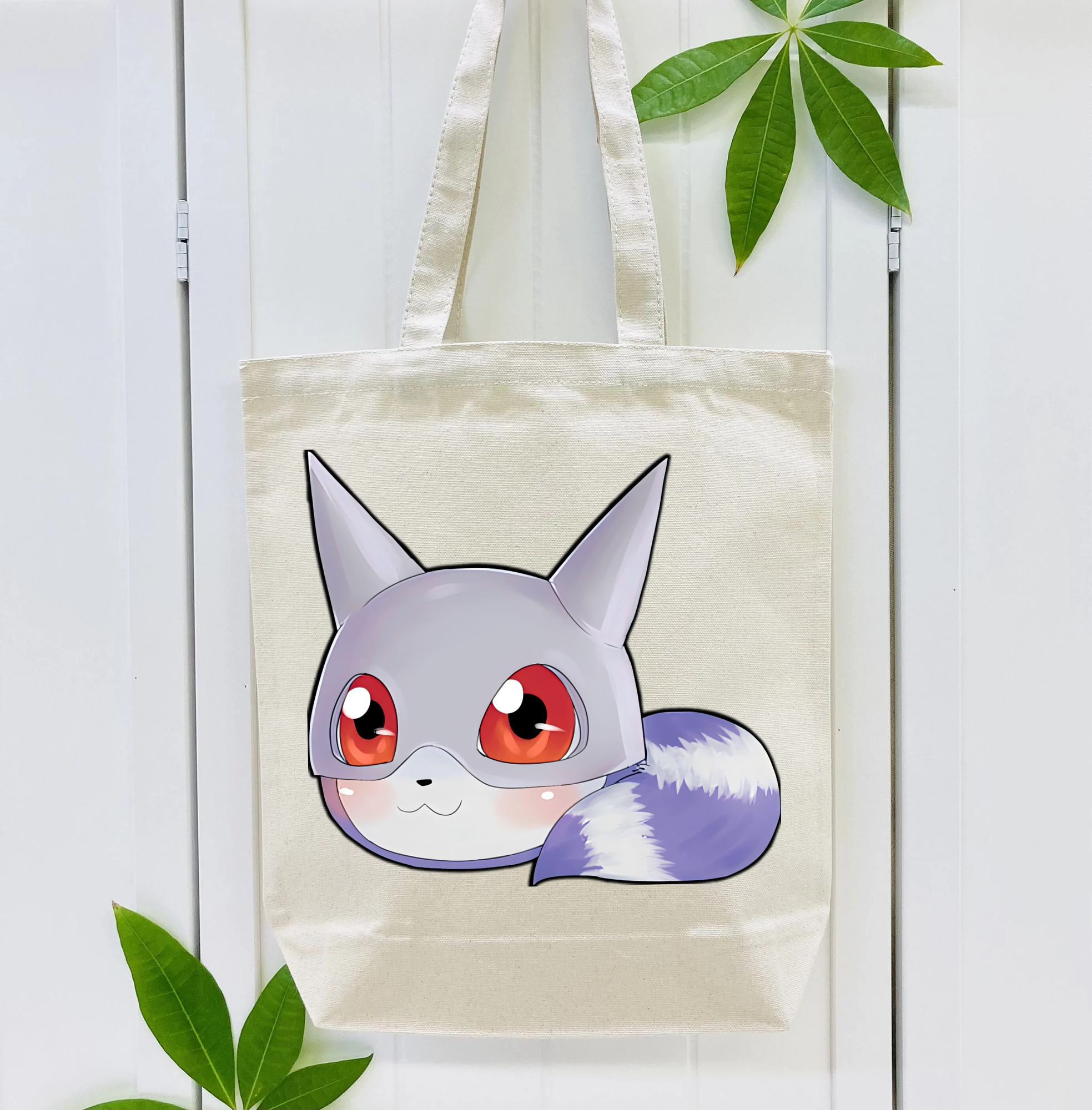 Digimon デジタルモンスター/デジモン 縦型キャンバス生地手提げバッグ　トートバッグ