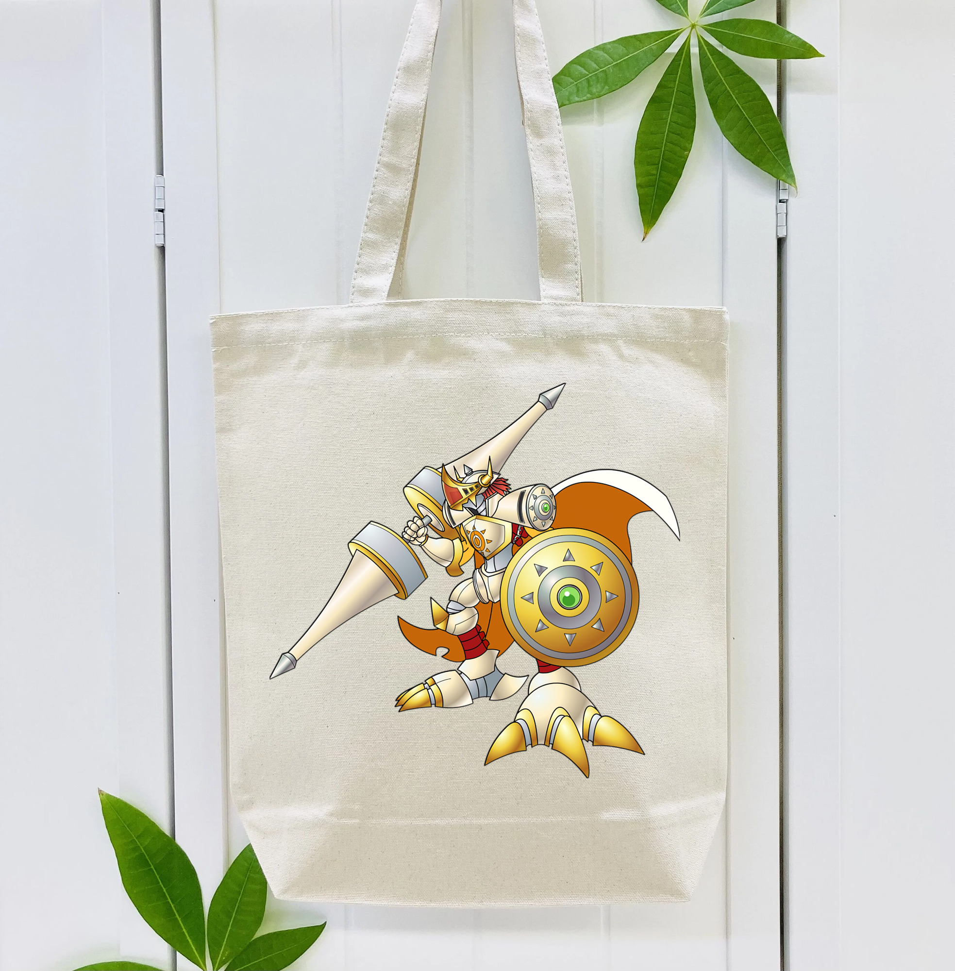 Digimon デジタルモンスター/デジモン 縦型キャンバス生地手提げバッグ　トートバッグ