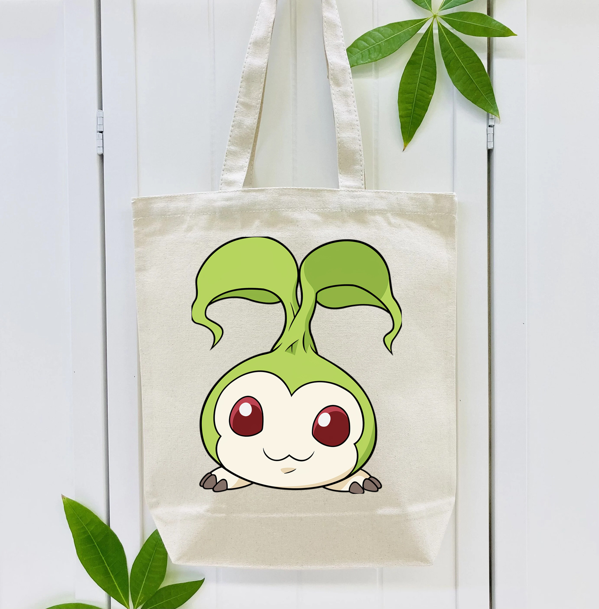 Digimon デジタルモンスター/デジモン 縦型キャンバス生地手提げバッグ　トートバッグ